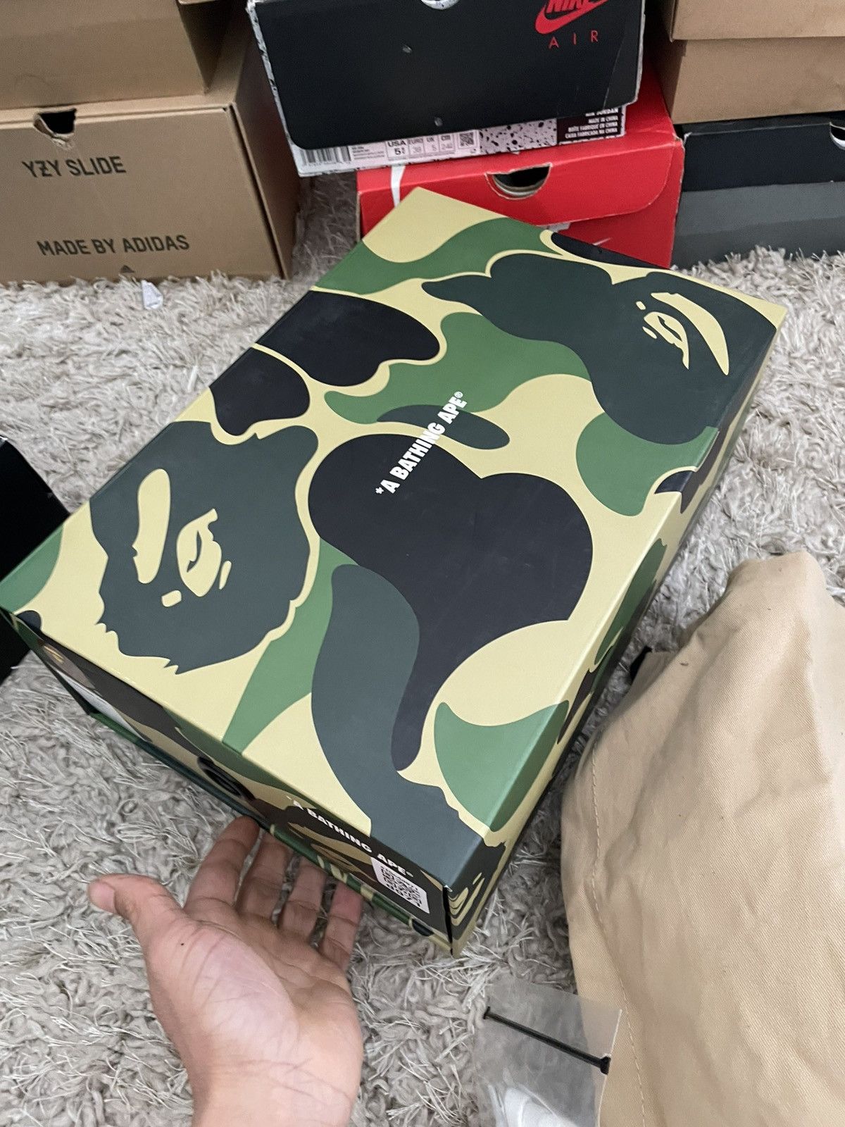 Bape Bape Sk8 Sta #5 M1 Black Size US 9.5 / EU 42-43 - 15 Thumbnail