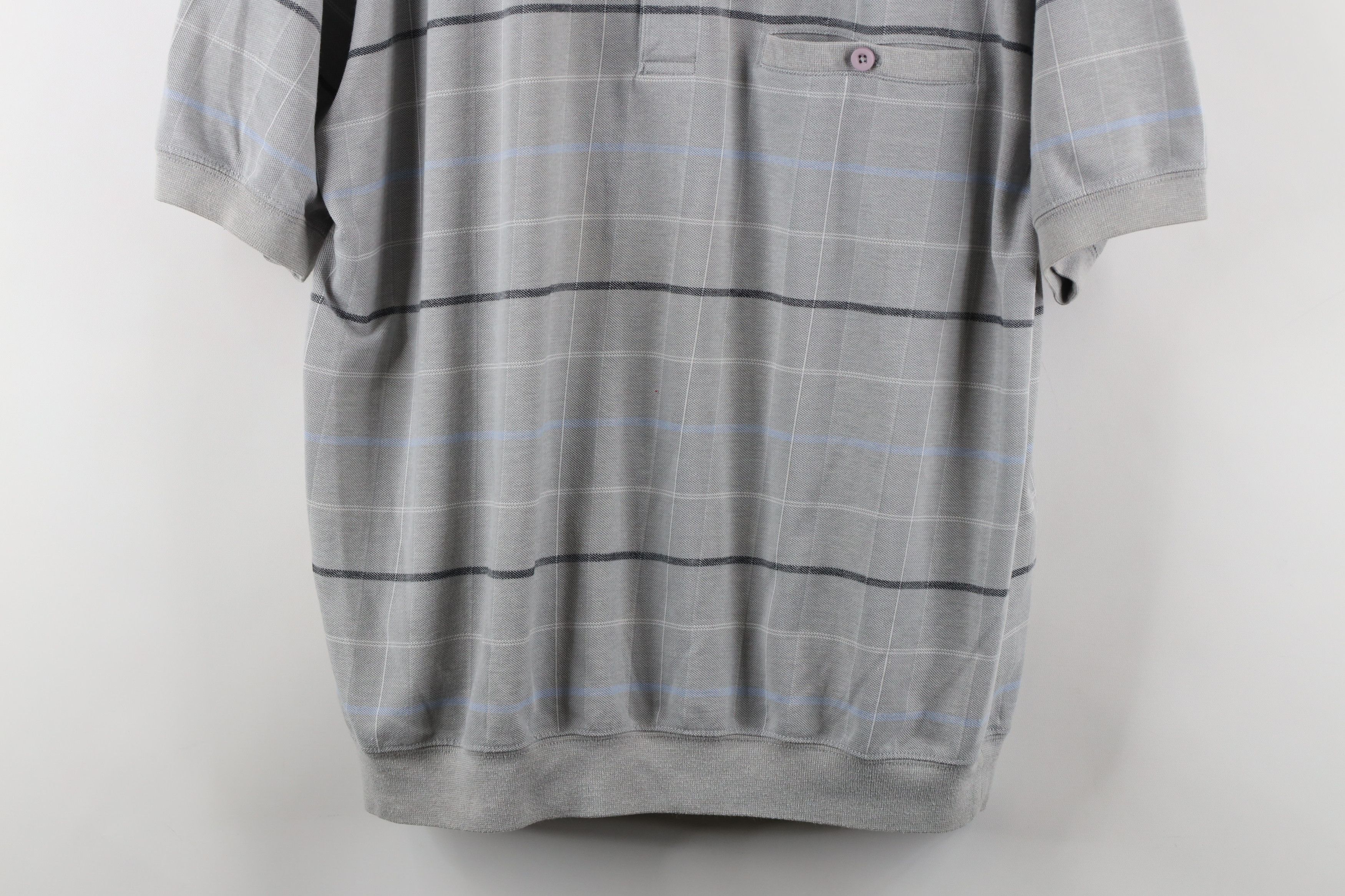 Vintage Vintage 90s Streetwear Knit Collared Pullover Polo Shirt Size US L / EU 52-54 / 3 - 3 Thumbnail
