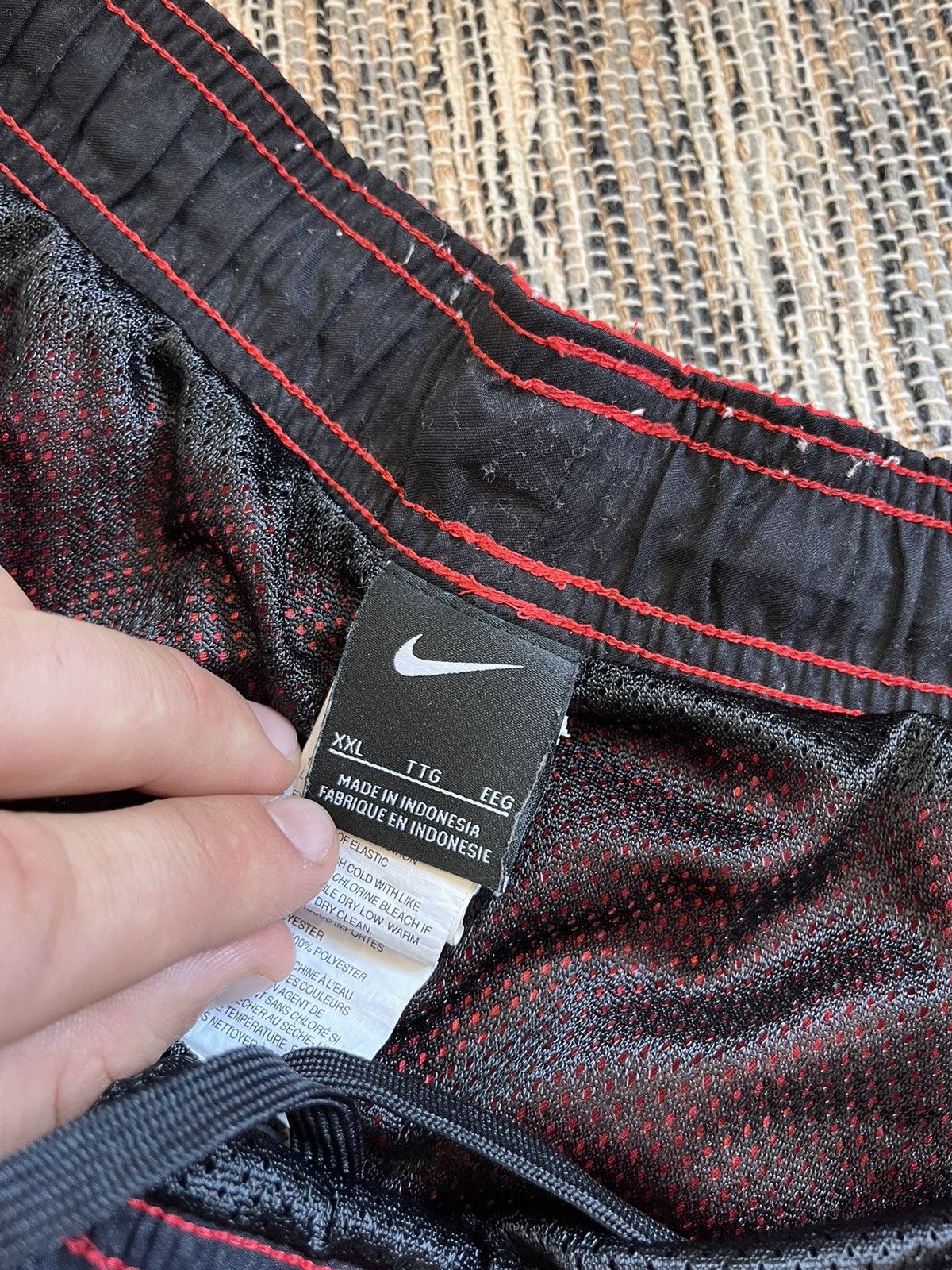 Nike Nike Red Athletic Shorts oversize size XXL Size US 38 / EU 54 - 9 Thumbnail