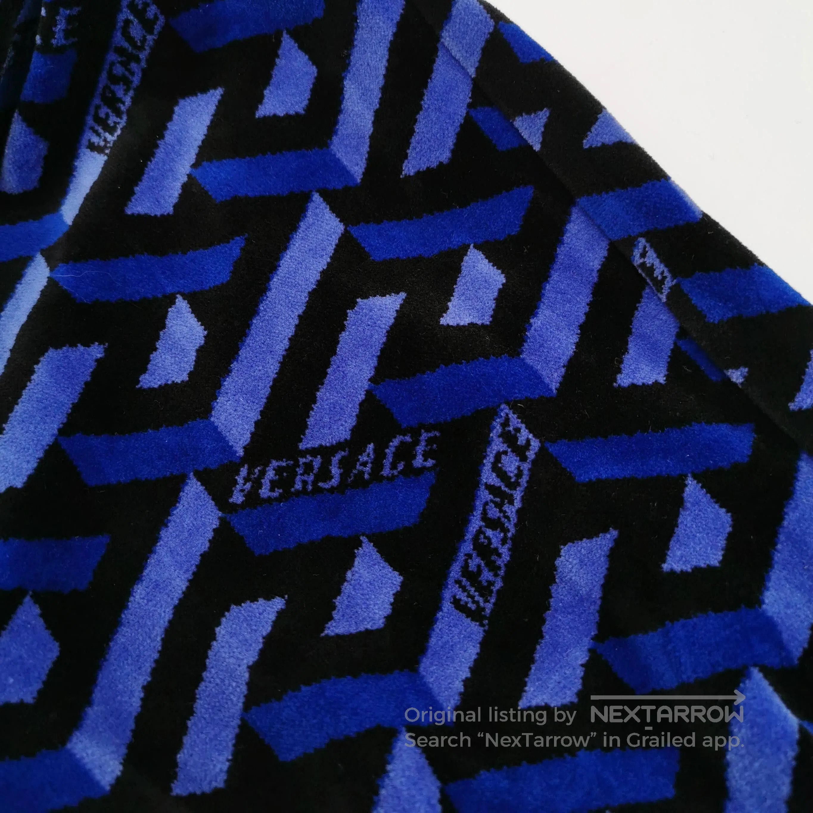 Versace Versace XXL Cotton Color-Block Pattern Pants. Size US 44 / EU 60 - 1 Thumbnail