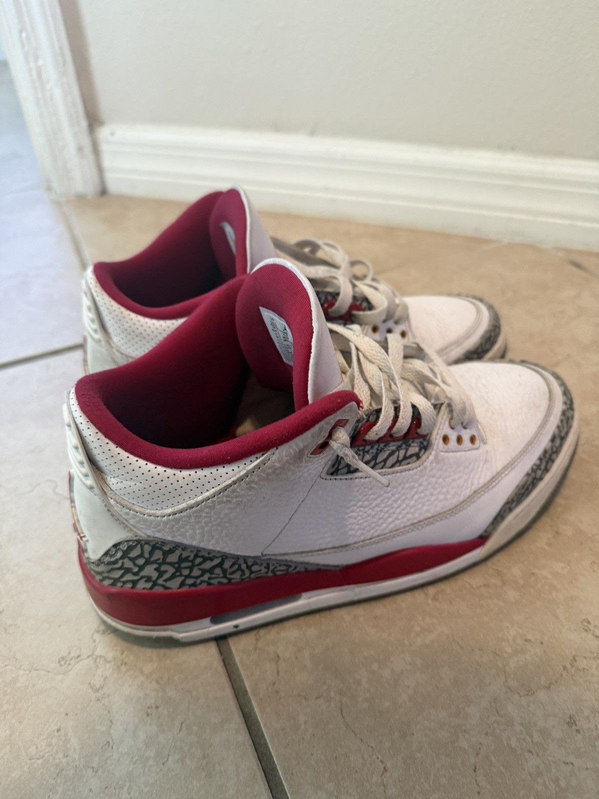 Jordan Brand Jordan 3 Cardinal red Size US 10.5 / EU 43-44 - 3 Thumbnail