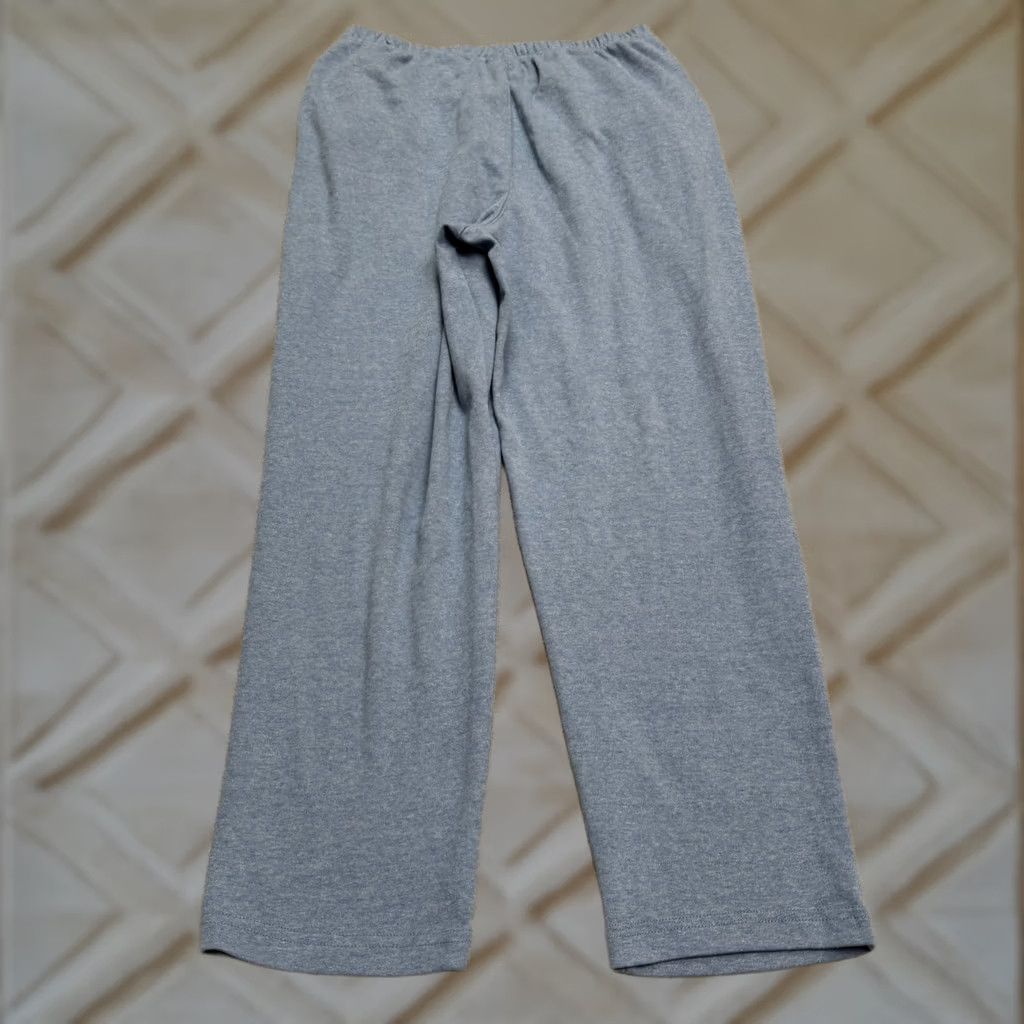 Blair Blair Sweatpants Womens Large Petite Heathered Blue Casual Lounge Straight Leg Pants Size 36" / US 14 / IT 50 - 1 Thumbnail