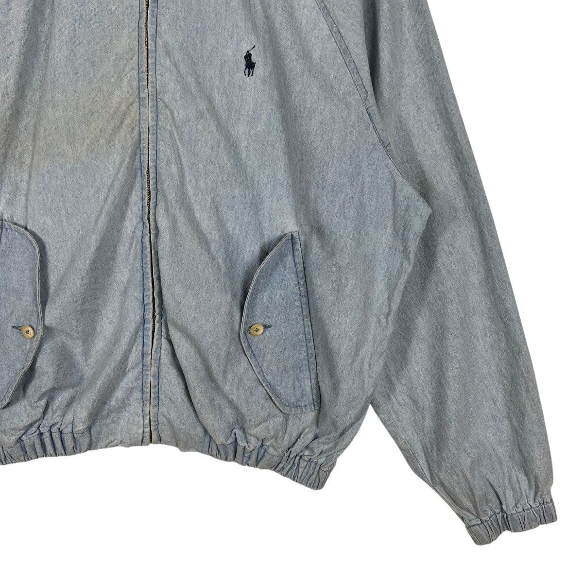 Polo Ralph Lauren 🔥 90s Vintage Polo Ralph Lauren G9 Light Blue Jacket Size US M / EU 48-50 / 2 - 7 Thumbnail