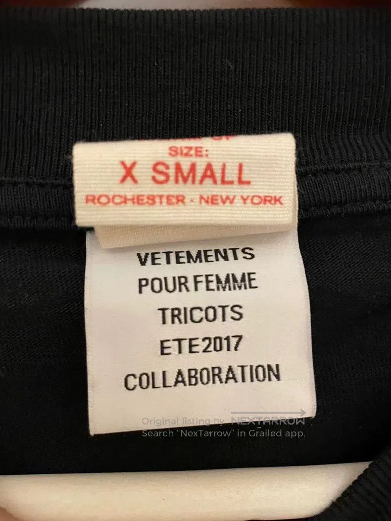 Vetements Vetements Hoodie Size US XS / EU 42 / 0 - 4 Thumbnail