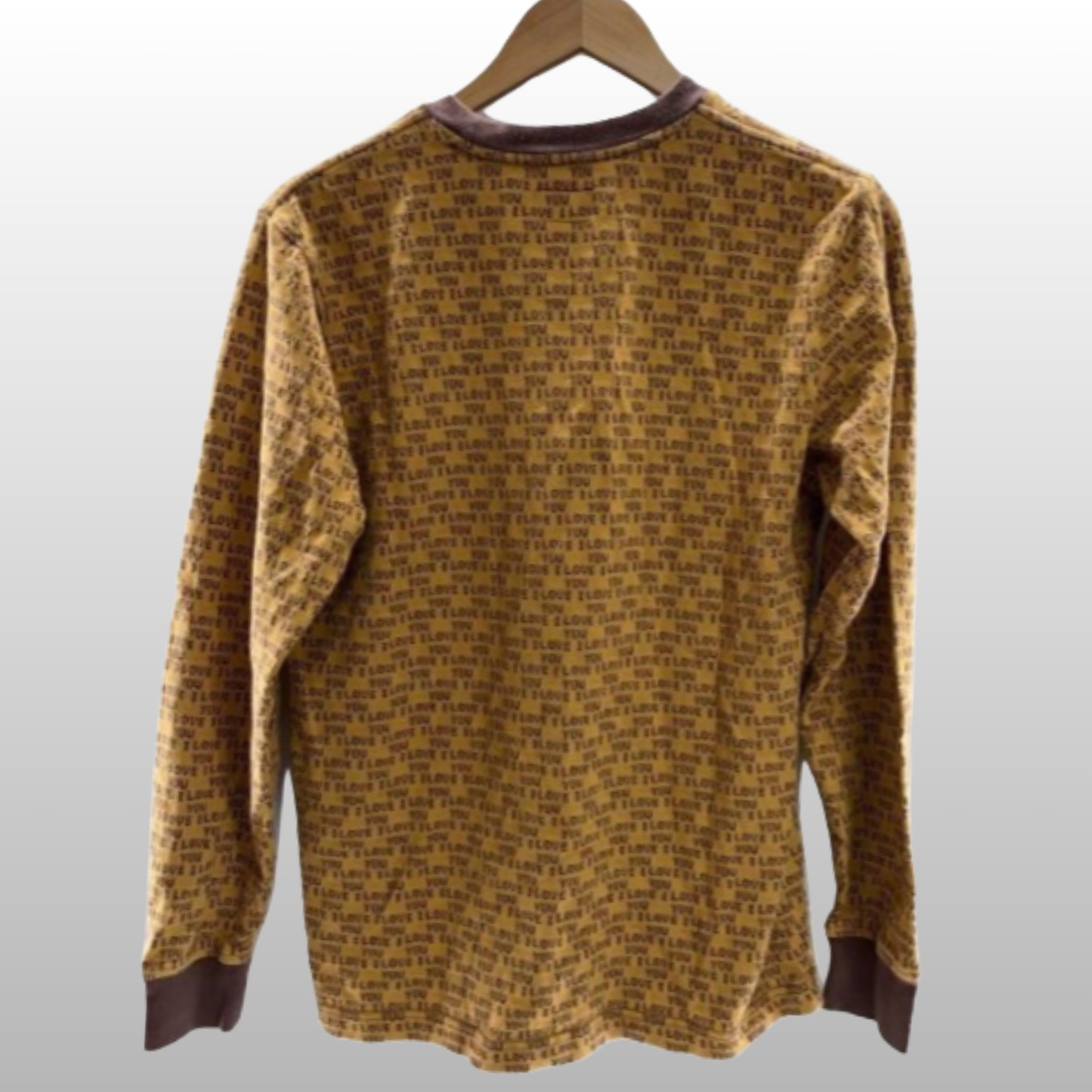 Supreme Supreme I Love You Jacquard L/S Top FW16 Size US M / EU 48-50 / 2 - 2 Thumbnail