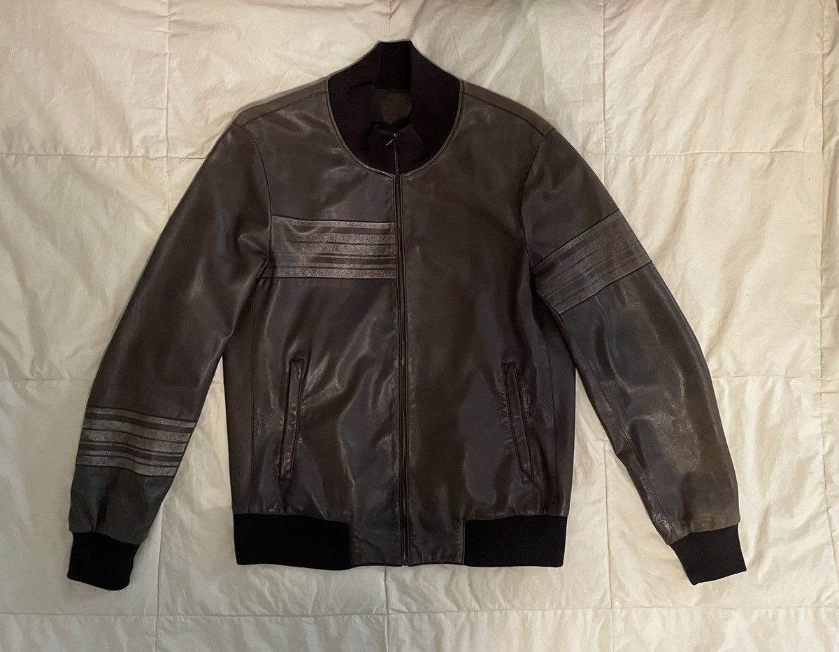 平*朗様 2000s Neil Barret short leather blo Neil Barrett Leather Jacket - XL