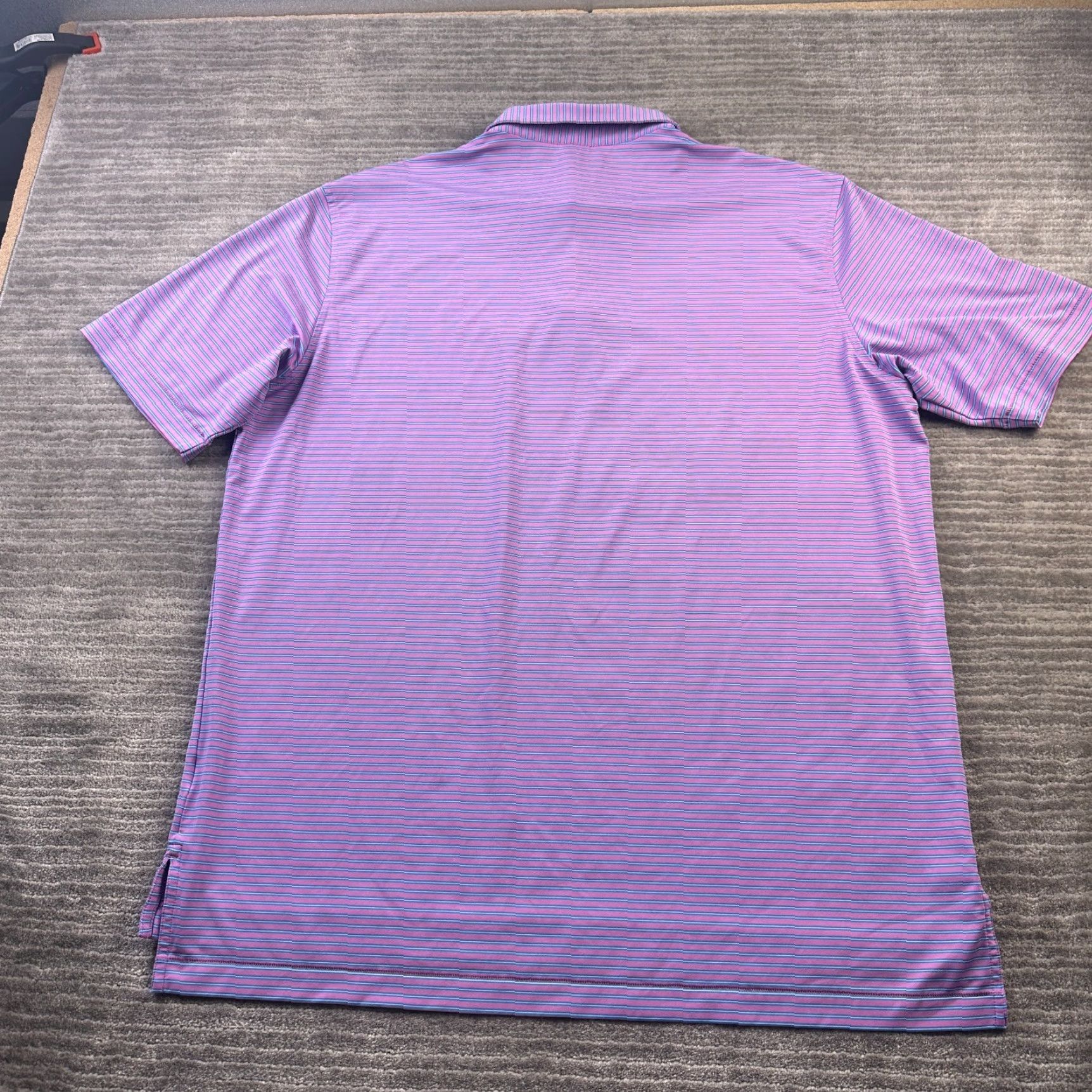 Peter Millar Peter Millar Polo Shirt Mens XL Purple Blue Golf Summer Comfort All Seasons Lightweight Size US XL / EU 56 / 4 - 2 Thumbnail