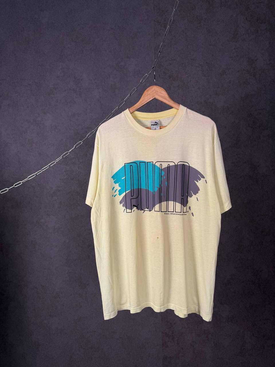 Puma Puma vintage 1989 sportswear tee Size US XL / EU 56 / 4 - 1 Thumbnail