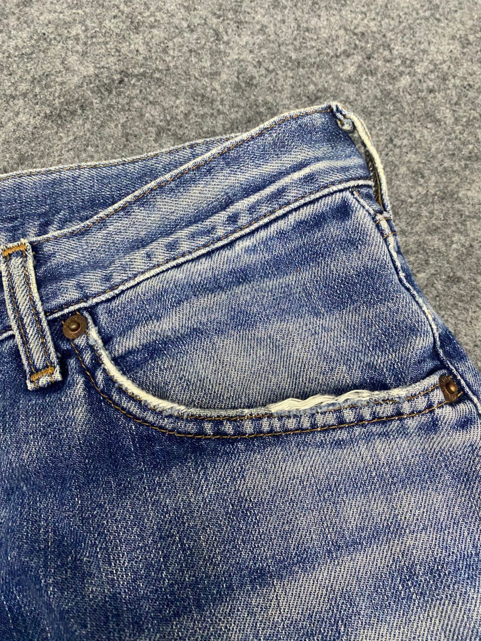 If Six Was Nine 💥Best Offer💥Vintage Edwin 503 Distressed Denim Size US 32 / EU 48 - 10 Thumbnail