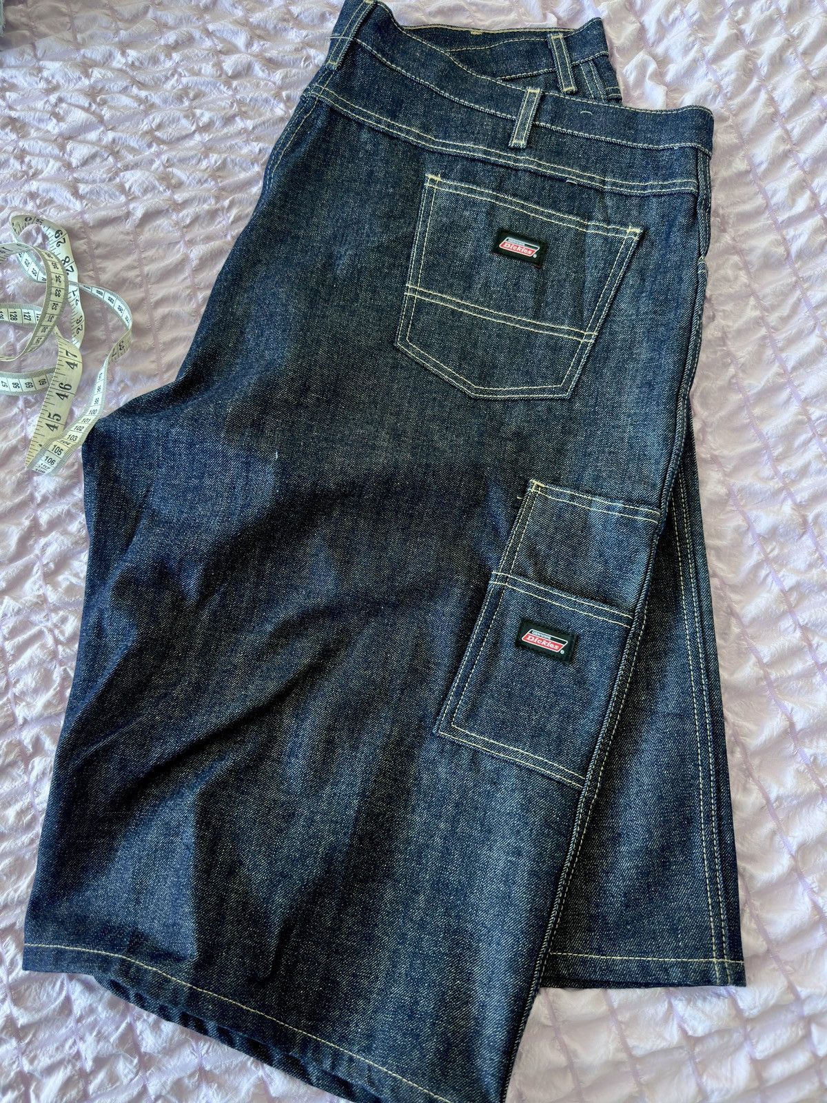 Dickies Dickies Oversized Baggy Carpenter Jorts RAW DENIM - 42 Size US 42 / EU 58 - 1 Thumbnail