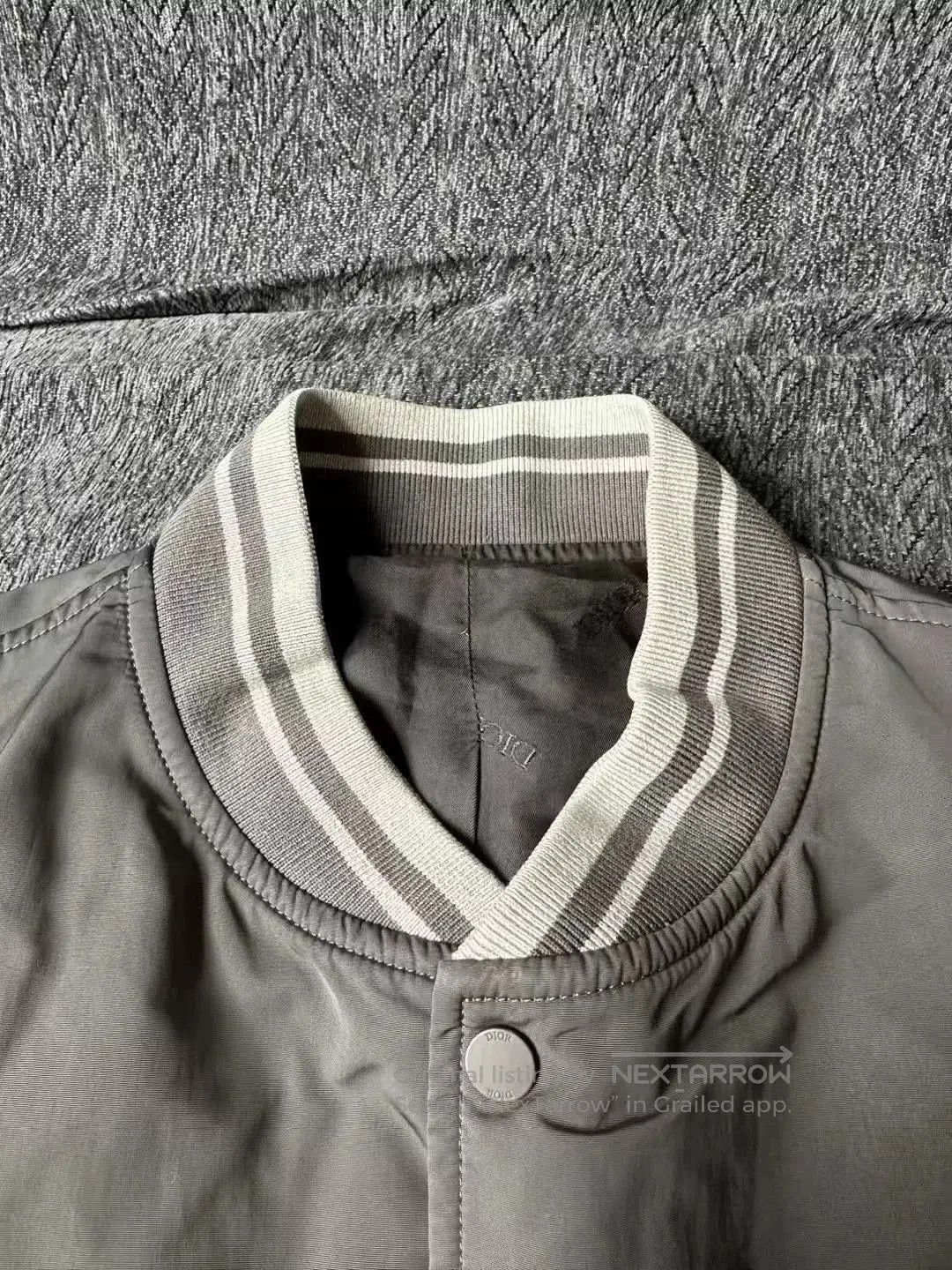 Dior Dior baseball jacket with logo design. Size US XXL / EU 58 / 5 - 3 Thumbnail