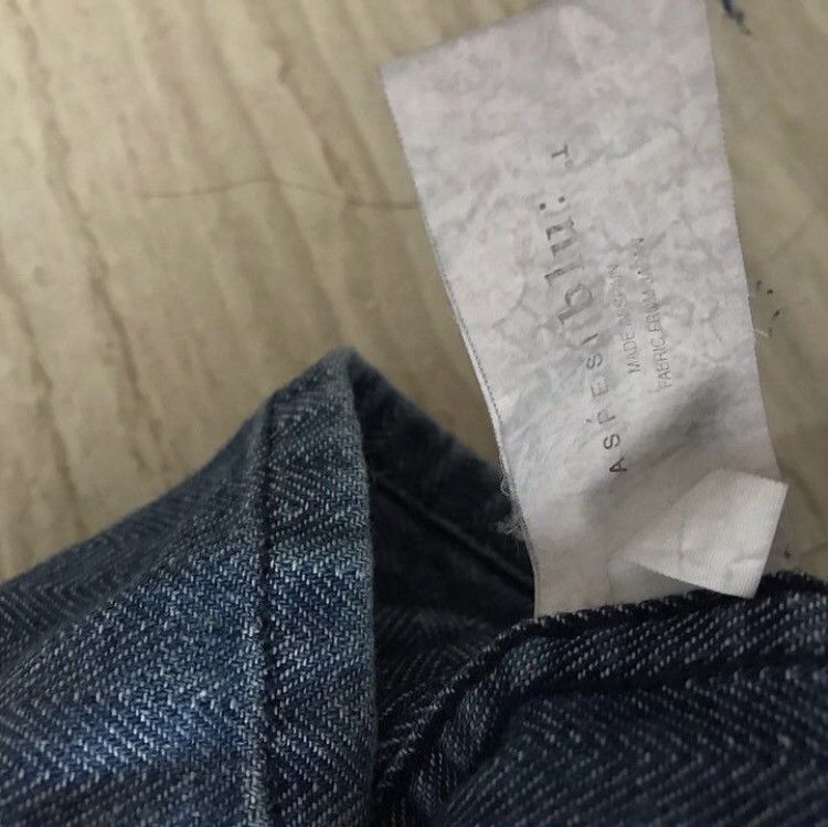 Aspesi Aspesi Spallater Herringbone Shirt Size US M / EU 48-50 / 2 - 8 Thumbnail