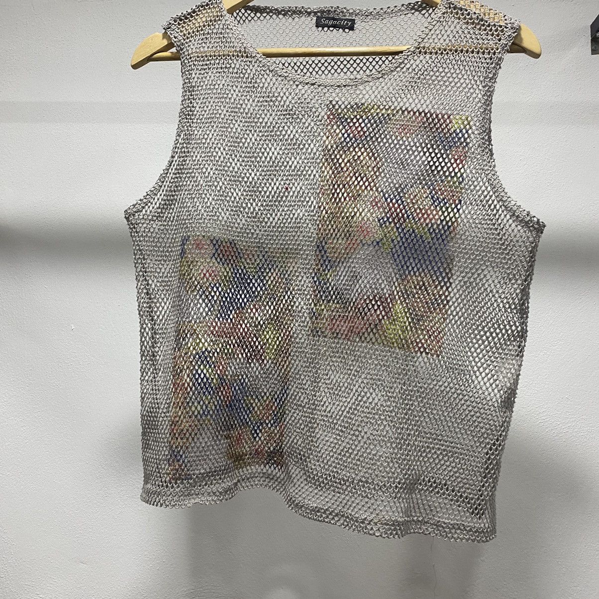 Hysteric Glamour × Japanese Brand × Le Grande Bleu (L.G.B.) 💥FINAL DROP💥 Sagacity Mesh Net Grunge Punk Vintage 90s Size US M / EU 48-50 / 2 - 4 Thumbnail