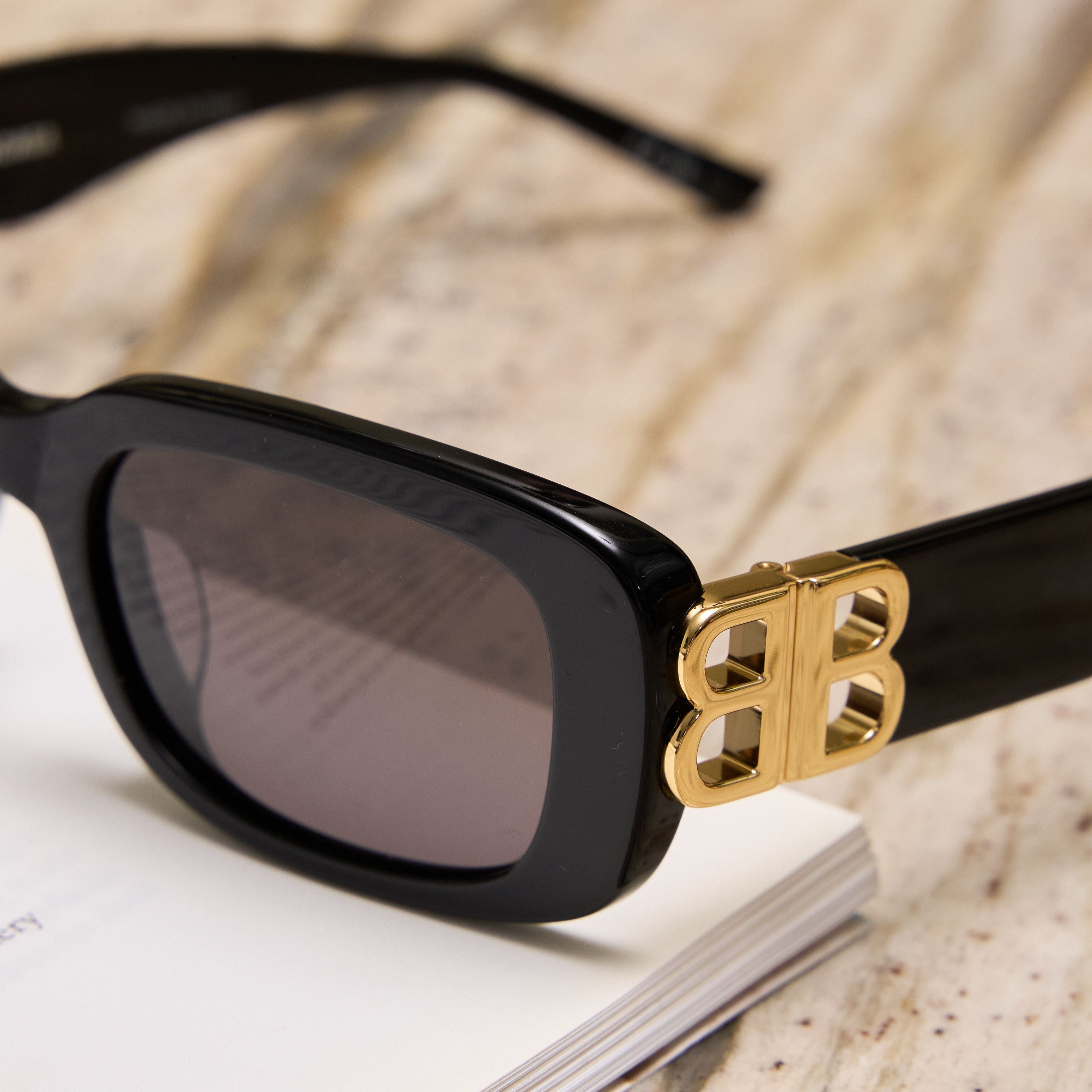 Balenciaga BALENCIAGA BB0310SK 001 Sunglasses BLACK Size ONE SIZE - 4 Thumbnail