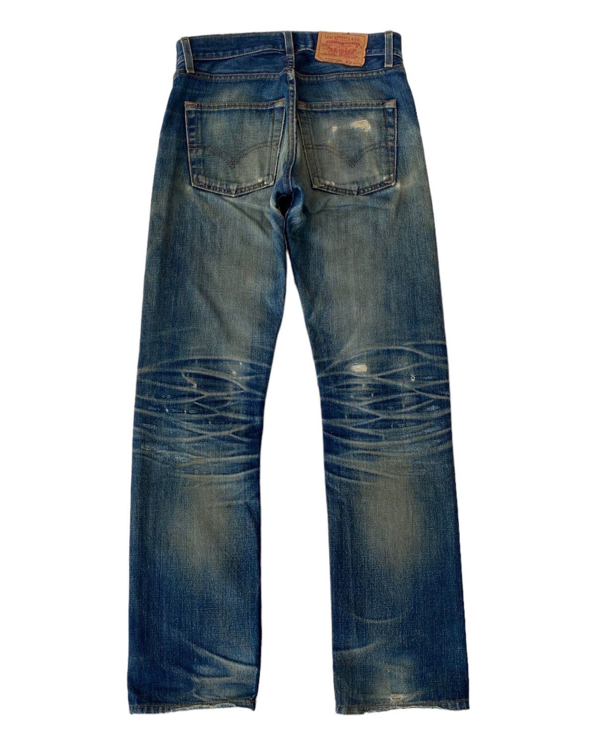 Beauty Beast × Levi's LEVIS 505 RUSTY DISTRESSED DENIM JEANS JAPAN Size US 29 - 4 Thumbnail