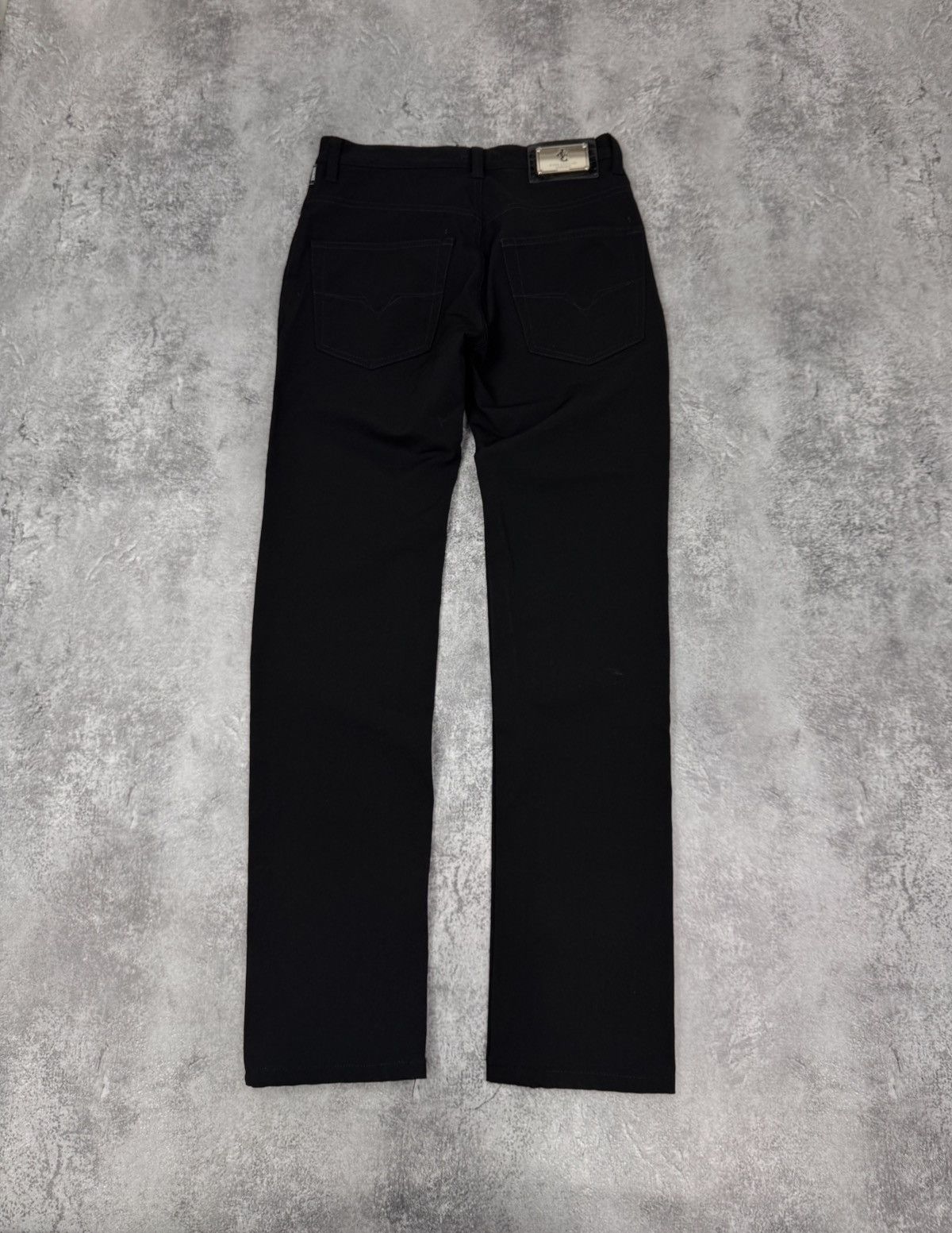 Versace Versace Jeans Couture Women Pants Black Size 30 Size 30" / US 8 / IT 44 - 1 Thumbnail