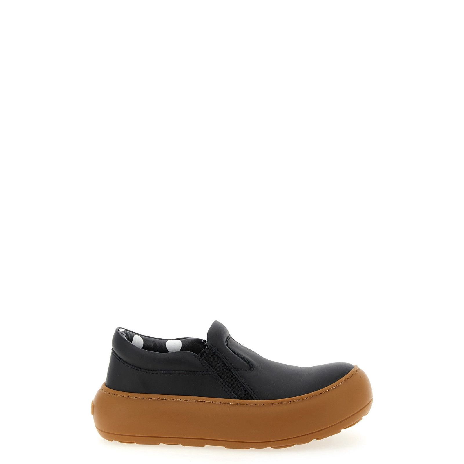 MOSCHINO Ollie Black Leather Sneakers New & Authentic (Women