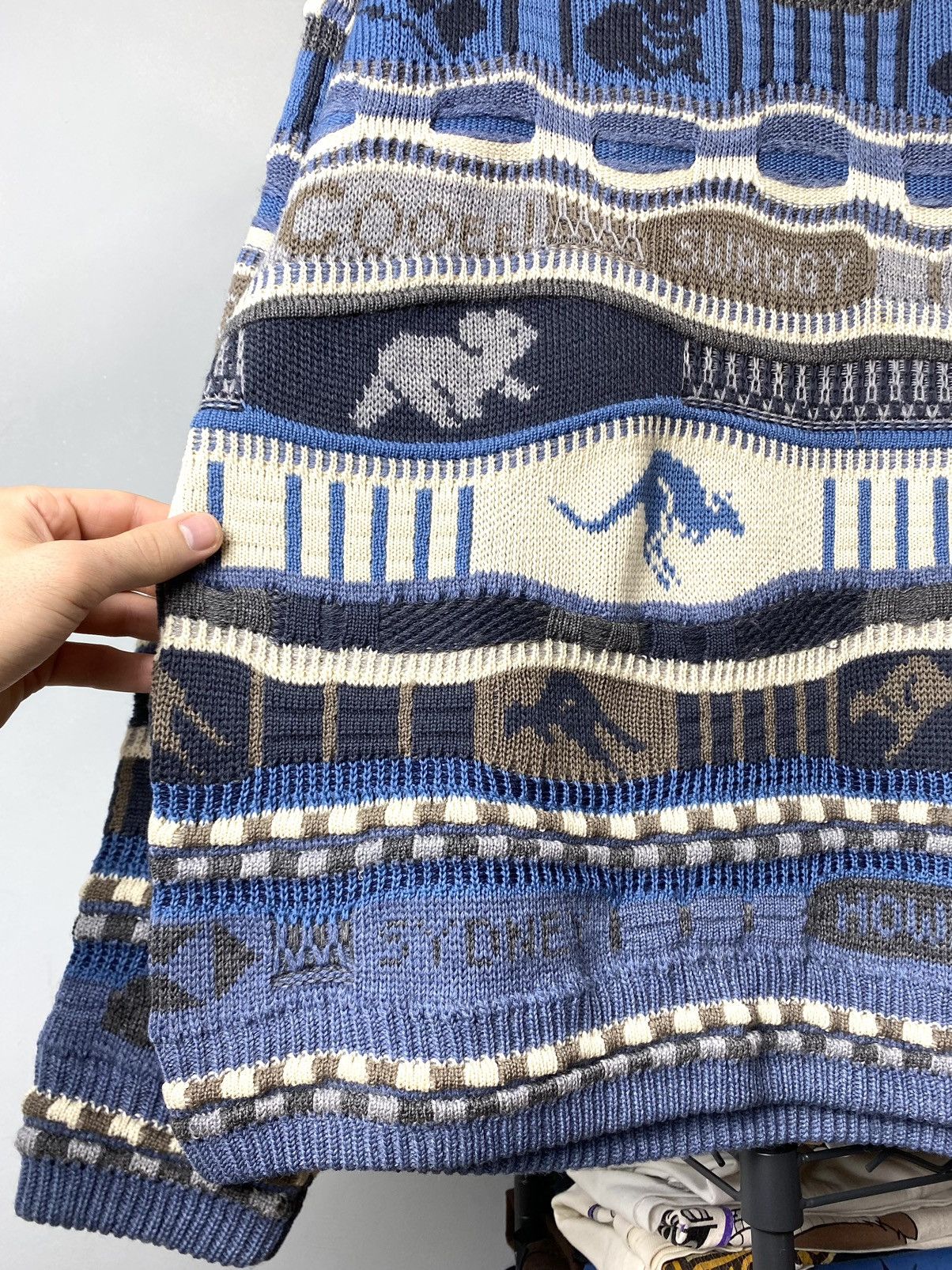Coogi Rare! Vintage Corroboree Coogi Style Sweater Archive Size US XL / EU 56 / 4 - 9 Thumbnail