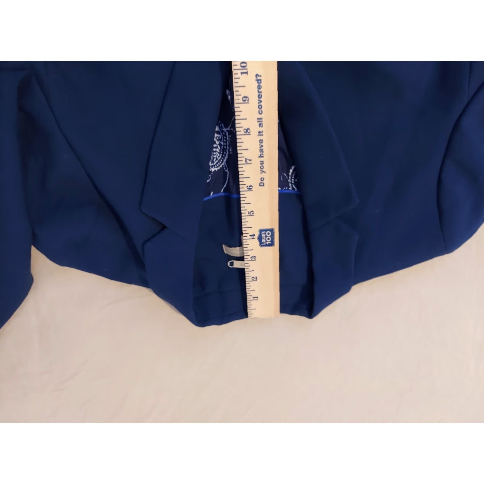Talbots Womens Talbots Jacket Blazer 8 Blue Shirt? Size M / US 6-8 / IT 42-44 - 5 Thumbnail
