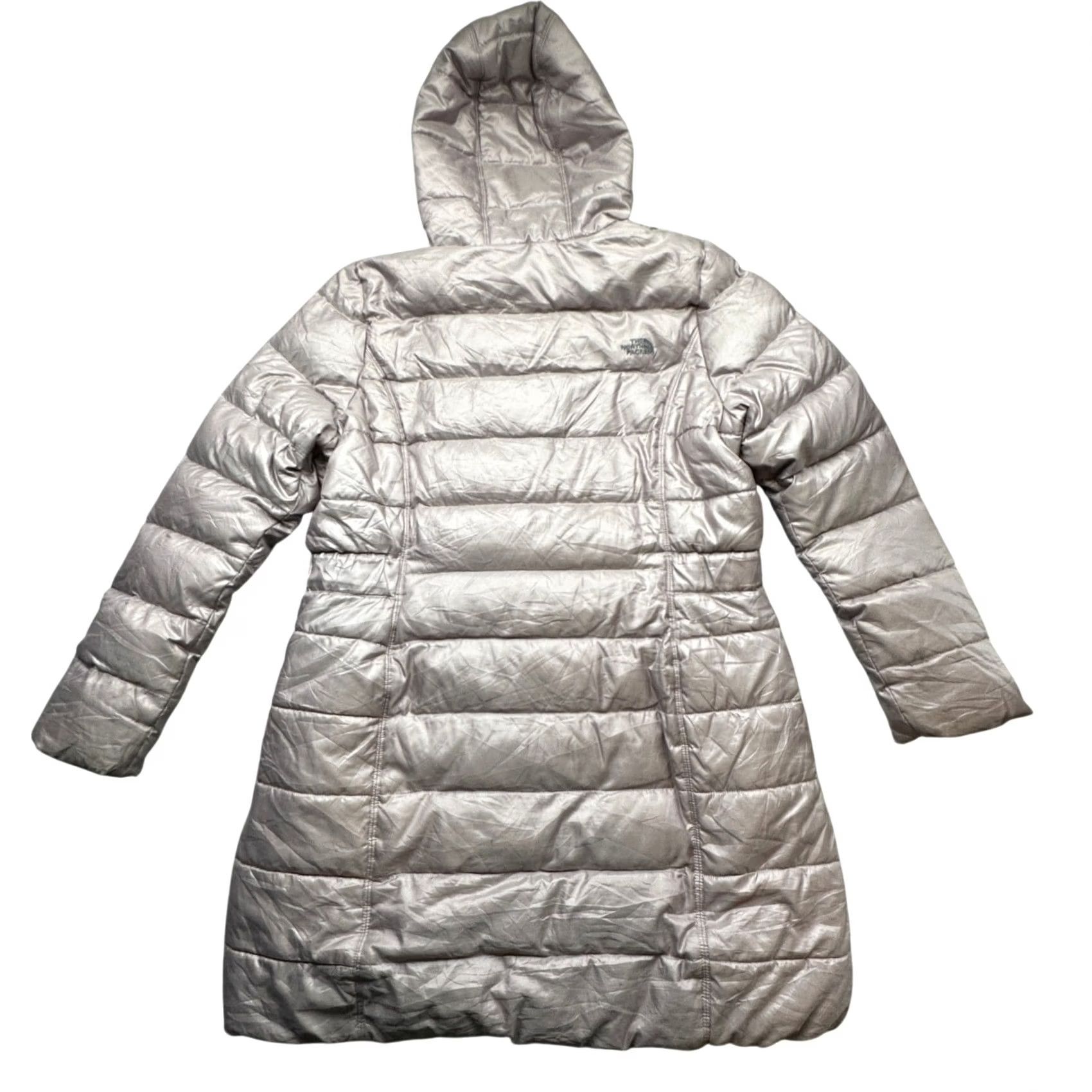 The North Face The North Face 550 Down Metropolis Puffer Hooded Parka Jacket Womens XL Purple Pink Erwachsene? Size XL / US 12-14 / IT 48-50 - 2 Thumbnail
