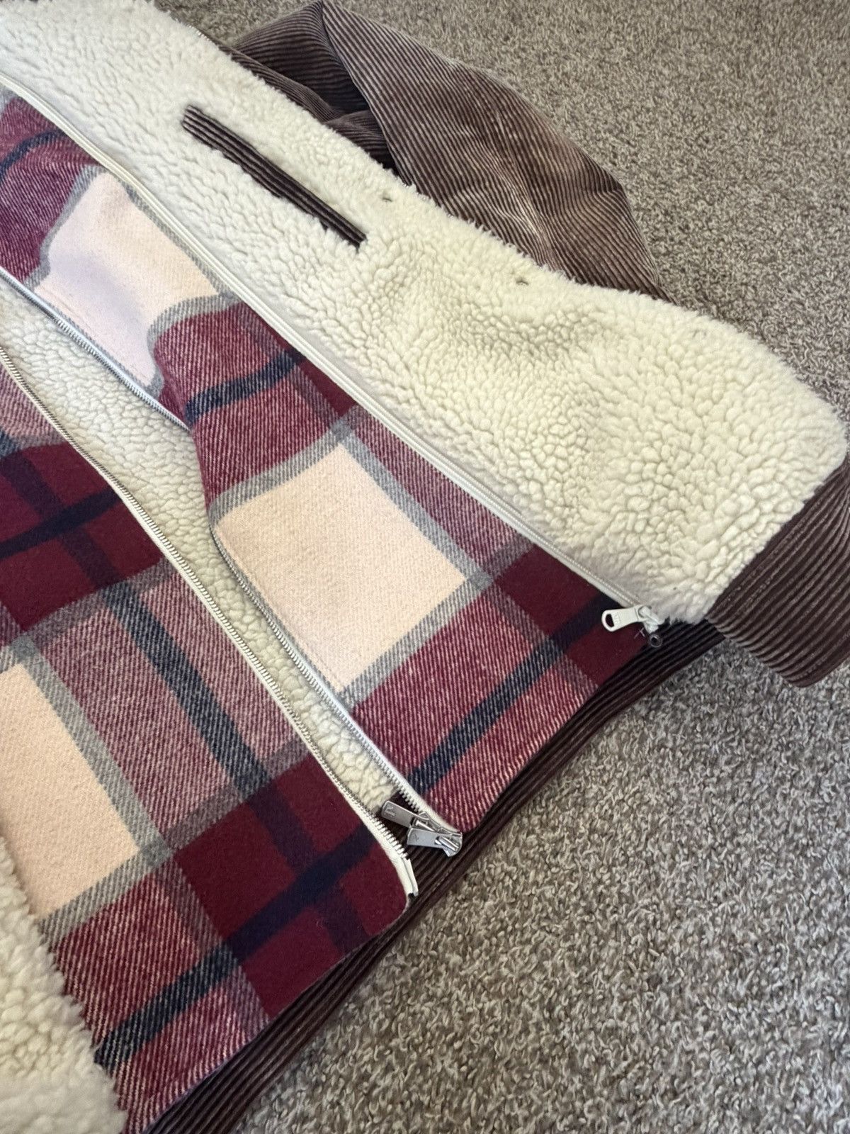 Kith RARE Kith removable flannel corduroy Sherpa jacket Size US L / EU 52-54 / 3 - 6 Thumbnail