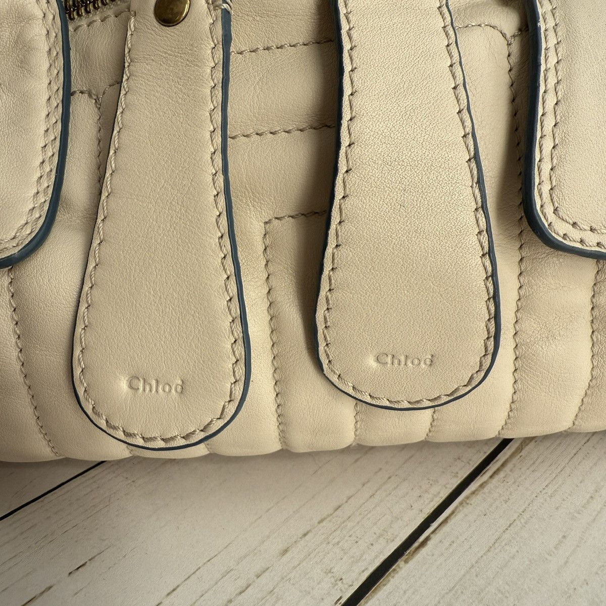 Chloe Quilted Leather Bay Bag w/ COA Size ONE SIZE - 3 Thumbnail