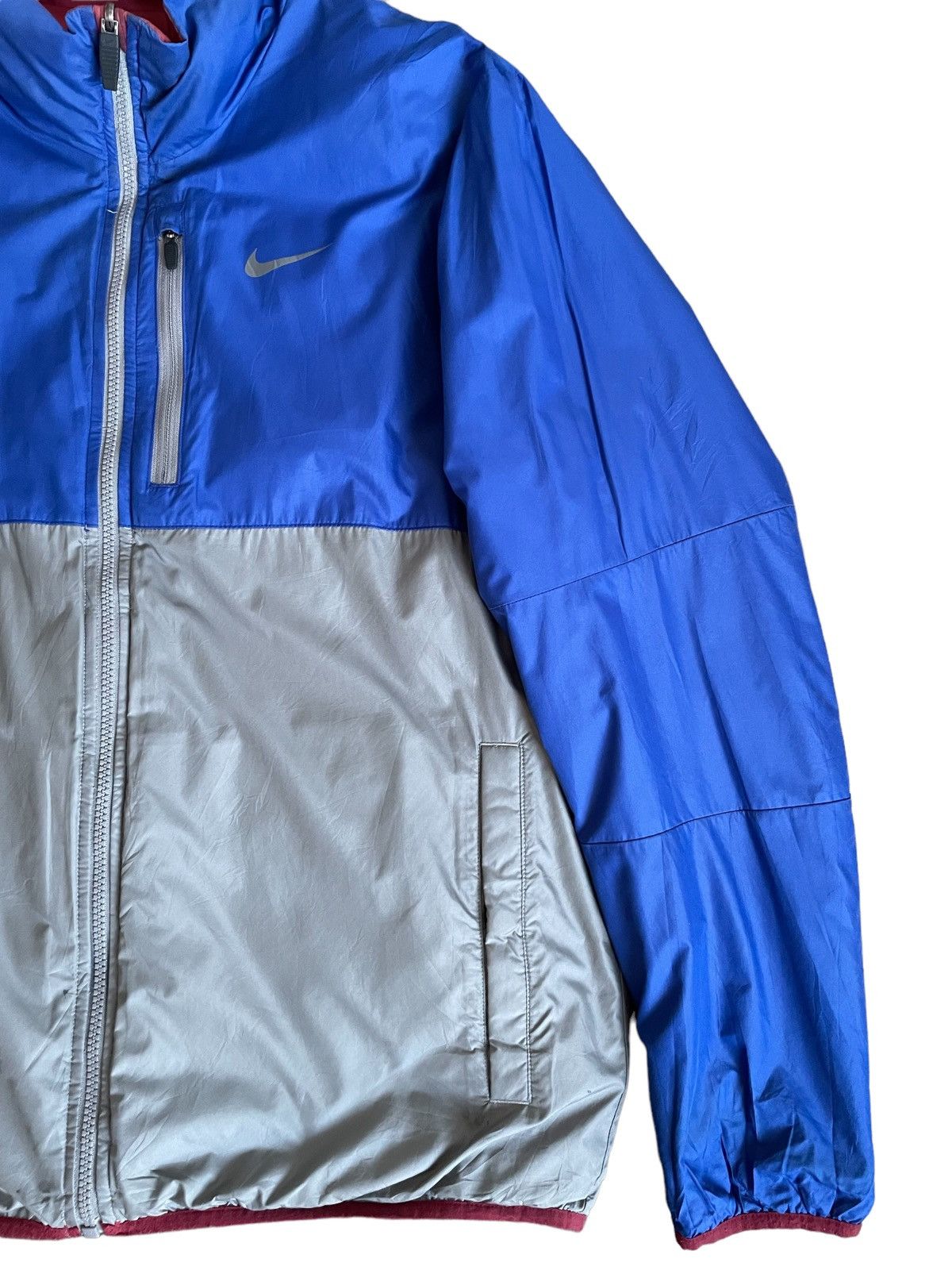 Hypebeast Vintage Y2K Nike Streetwear Reversible Light Puffer Jacket Size US M / EU 48-50 / 2 - 10 Thumbnail