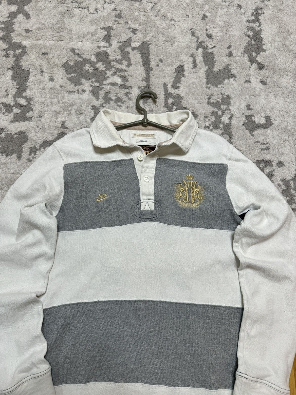 Nike × Vintage Vintage Nike FullBack’s Streetwear Style Rugby Longsleeve Size US L / EU 52-54 / 3 - 10 Thumbnail