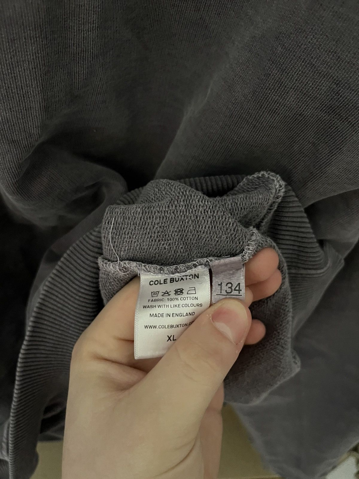 Cole Buxton Cole Buxton Washed Hoodie Size US XL / EU 56 / 4 - 9 Thumbnail