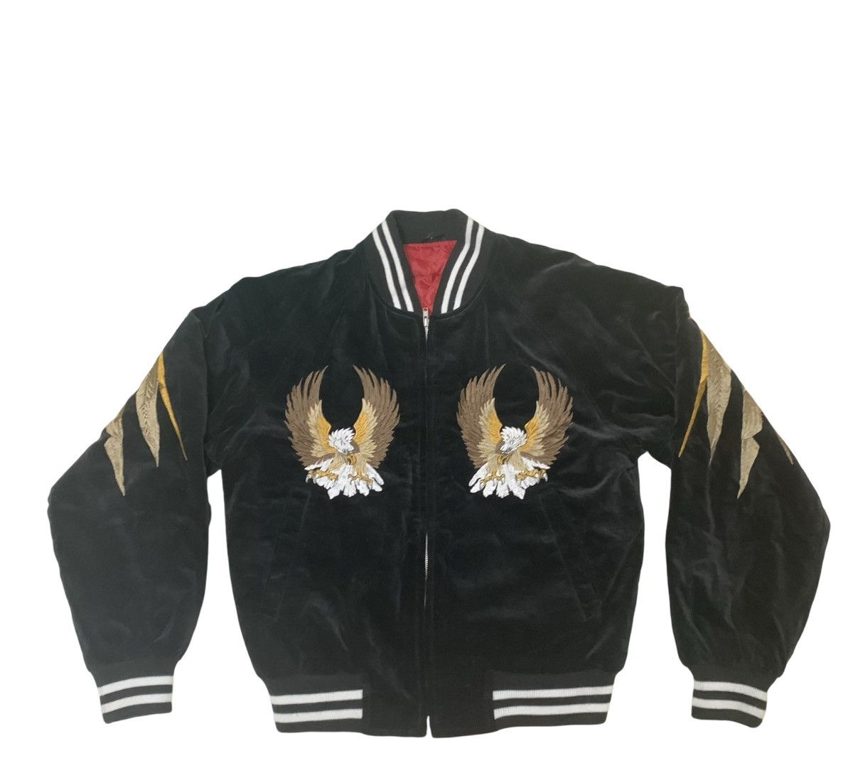 Japanese Brand × Vintage VINTAGE SUKAJAN BIG EAGLE Size US M / EU 48-50 / 2 - 1 Thumbnail