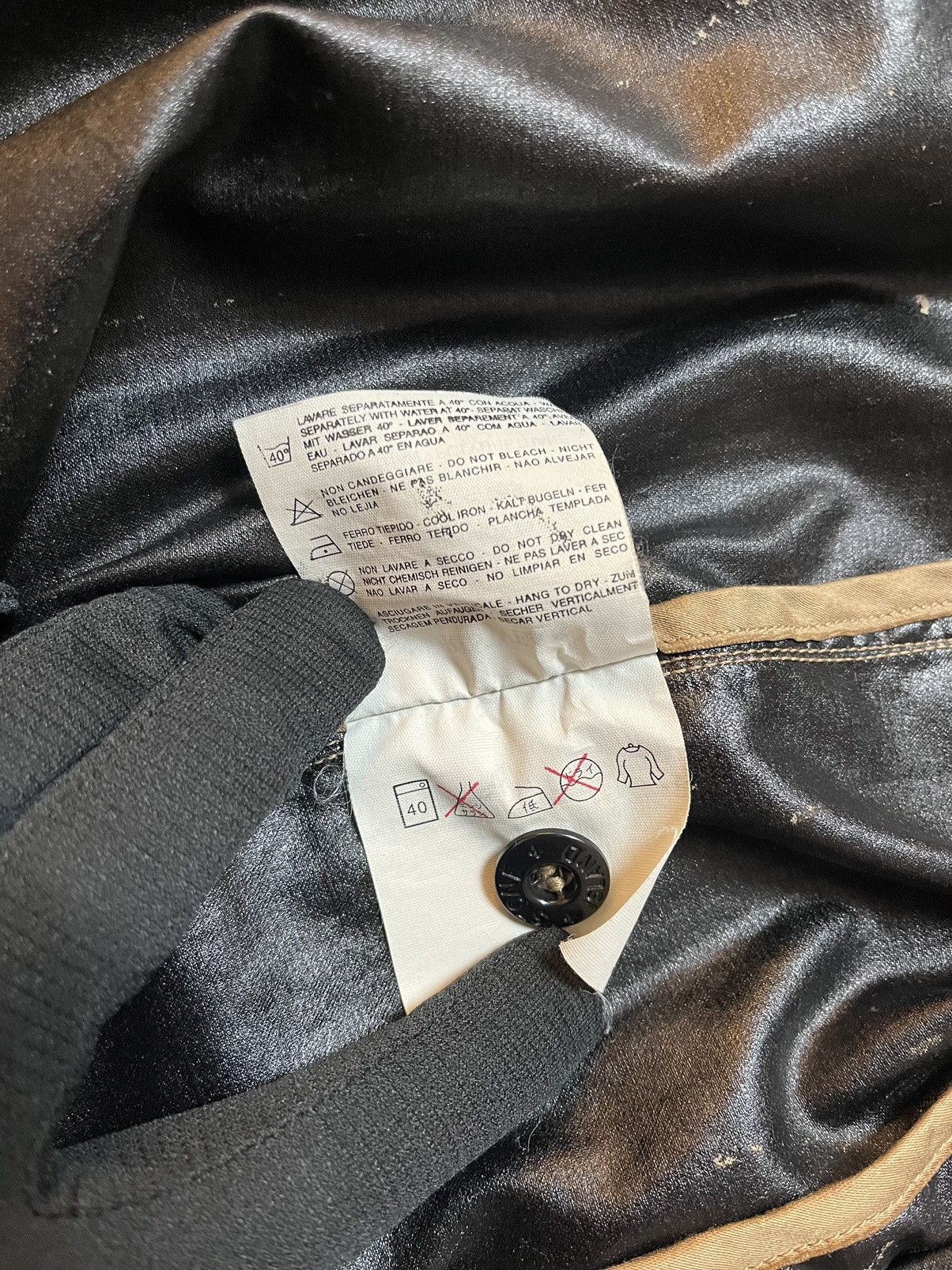 Stone Island Stone Island fw1999 raso gommato jacket Size US XL / EU 56 / 4 - 20 Thumbnail