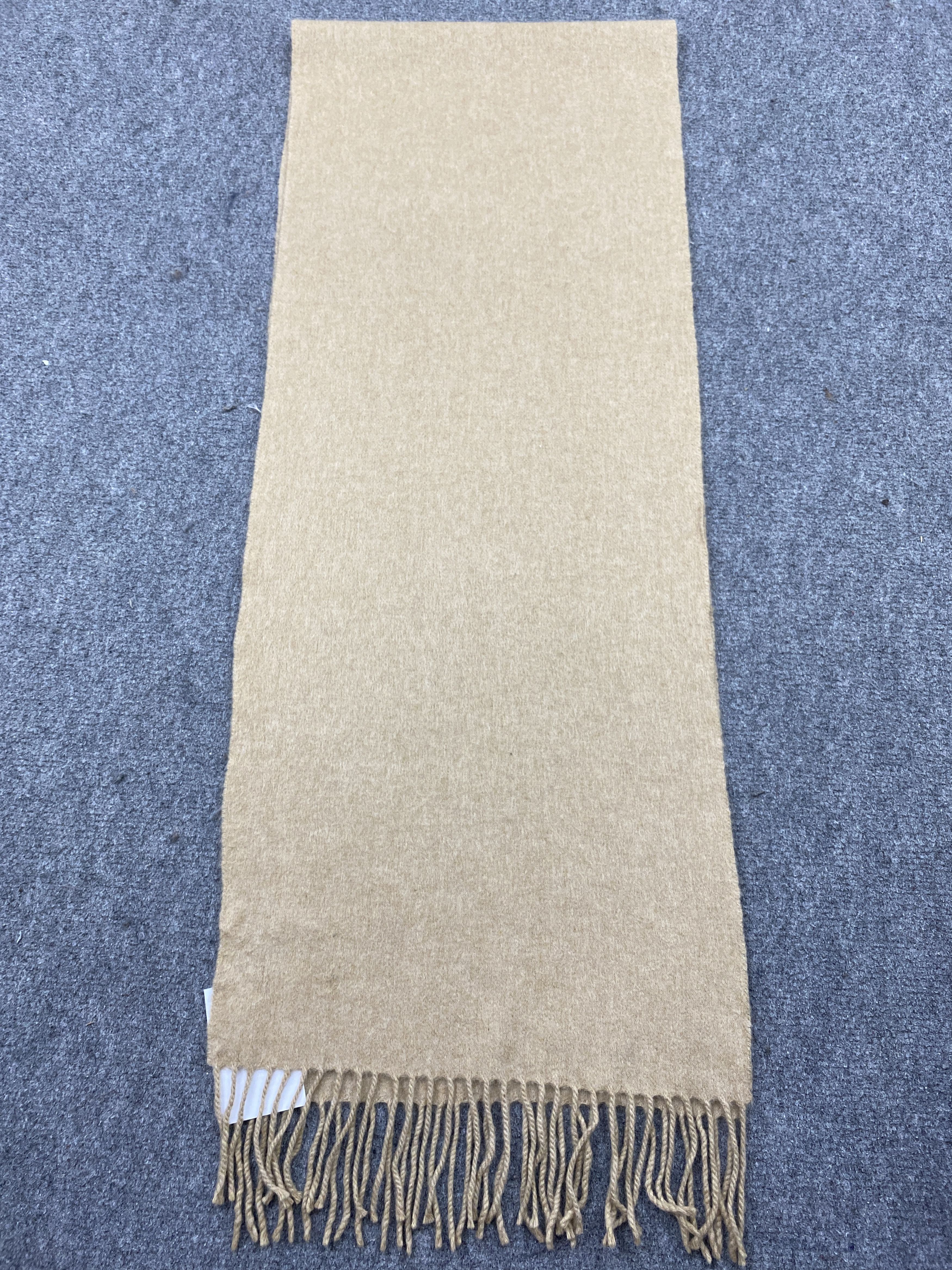 Lanvin Lanvin Collection Cashmere Scarf Muffler V2722 Size ONE SIZE - 6 Thumbnail