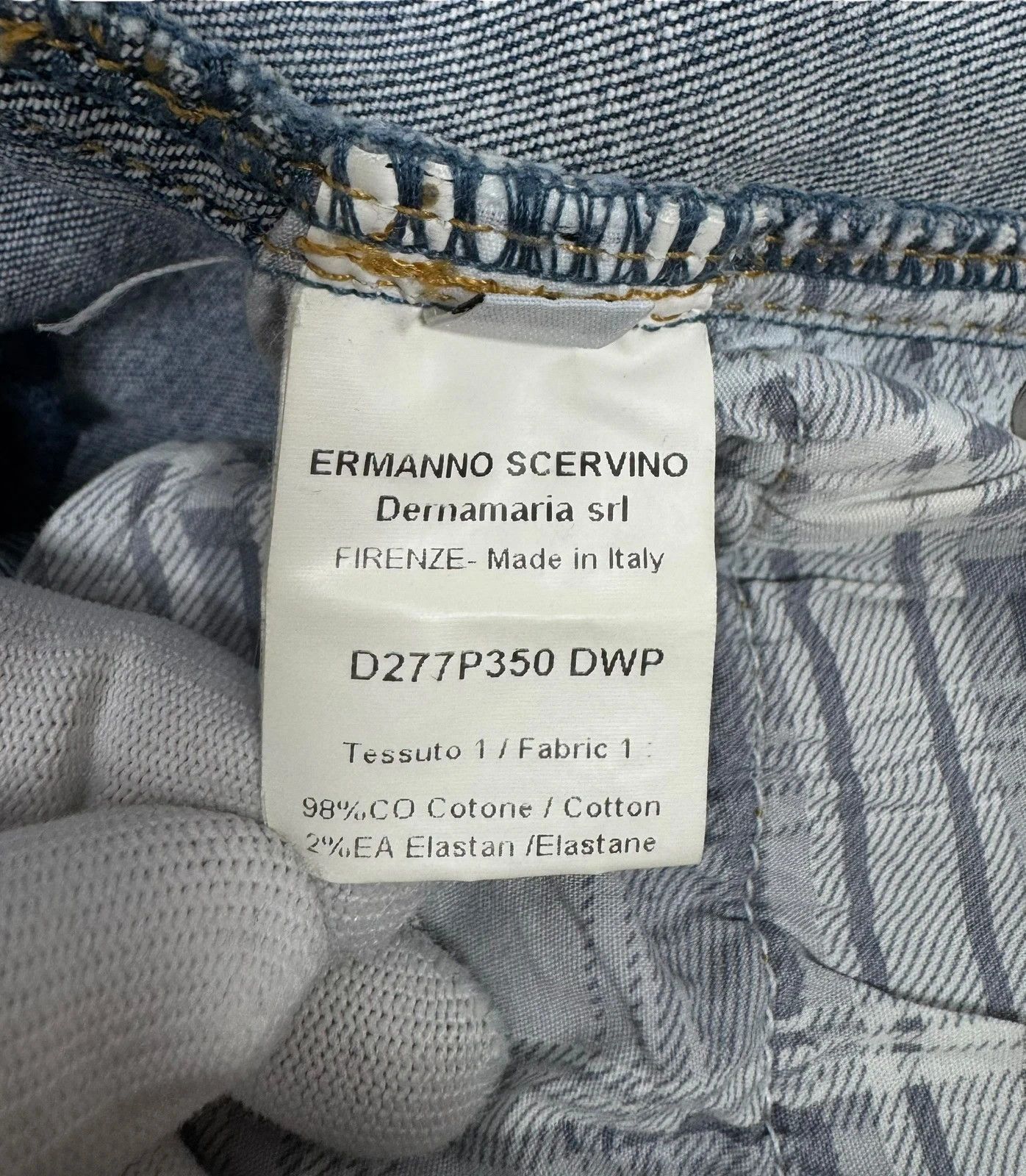 Ermanno Scervino Ermanno Scervino Royal Denim Boyfriend Jeans size 44 Size 30" / US 8 / IT 44 - 14 Thumbnail