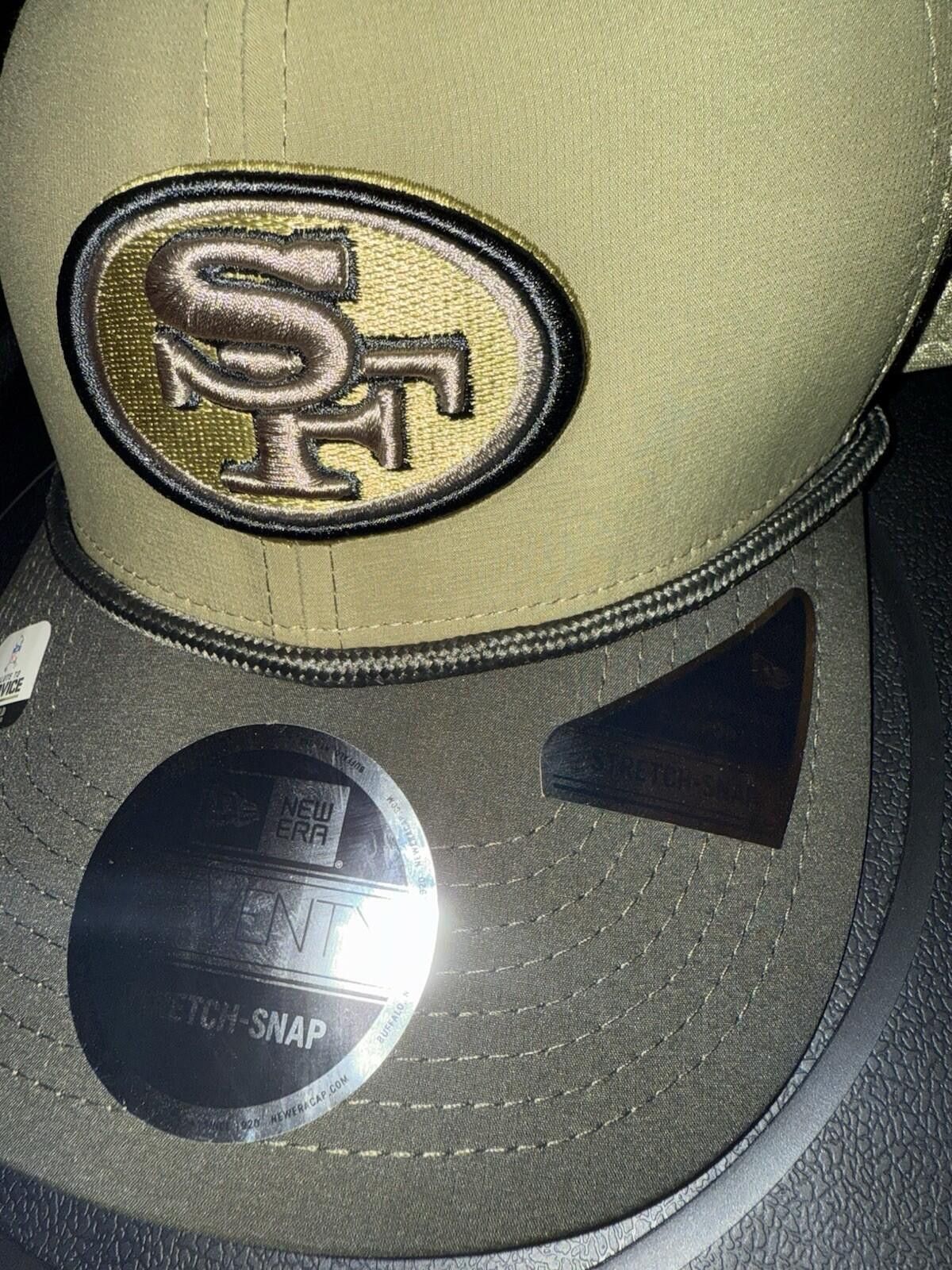 New Era NewEra San Francisco 49ers SnapBack Salute To Service NFL Size ONE SIZE - 5 Thumbnail