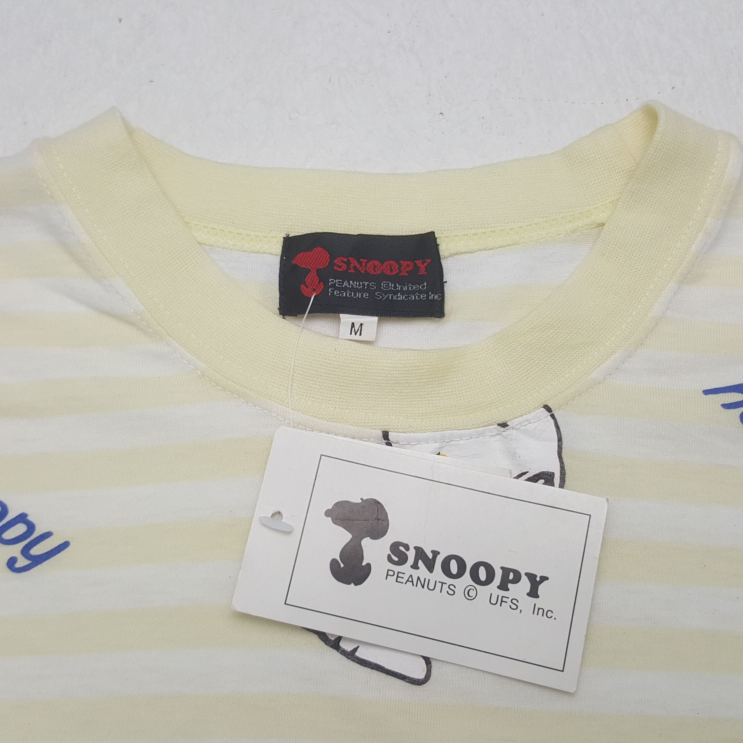 Japanese Brand Vintage Snoopy MultiLogo Tshirt Size US L / EU 52-54 / 3 - 5 Thumbnail