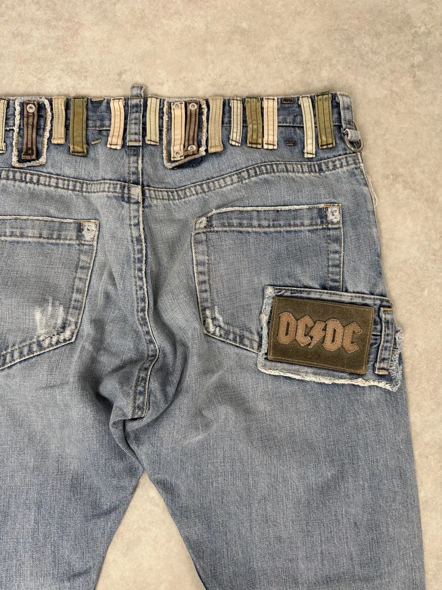 Dsquared2 SS2005 Dsquared2 Multi Belt Loops Blue Slim Denim Jeans Size US 36 / EU 52 - 9 Thumbnail