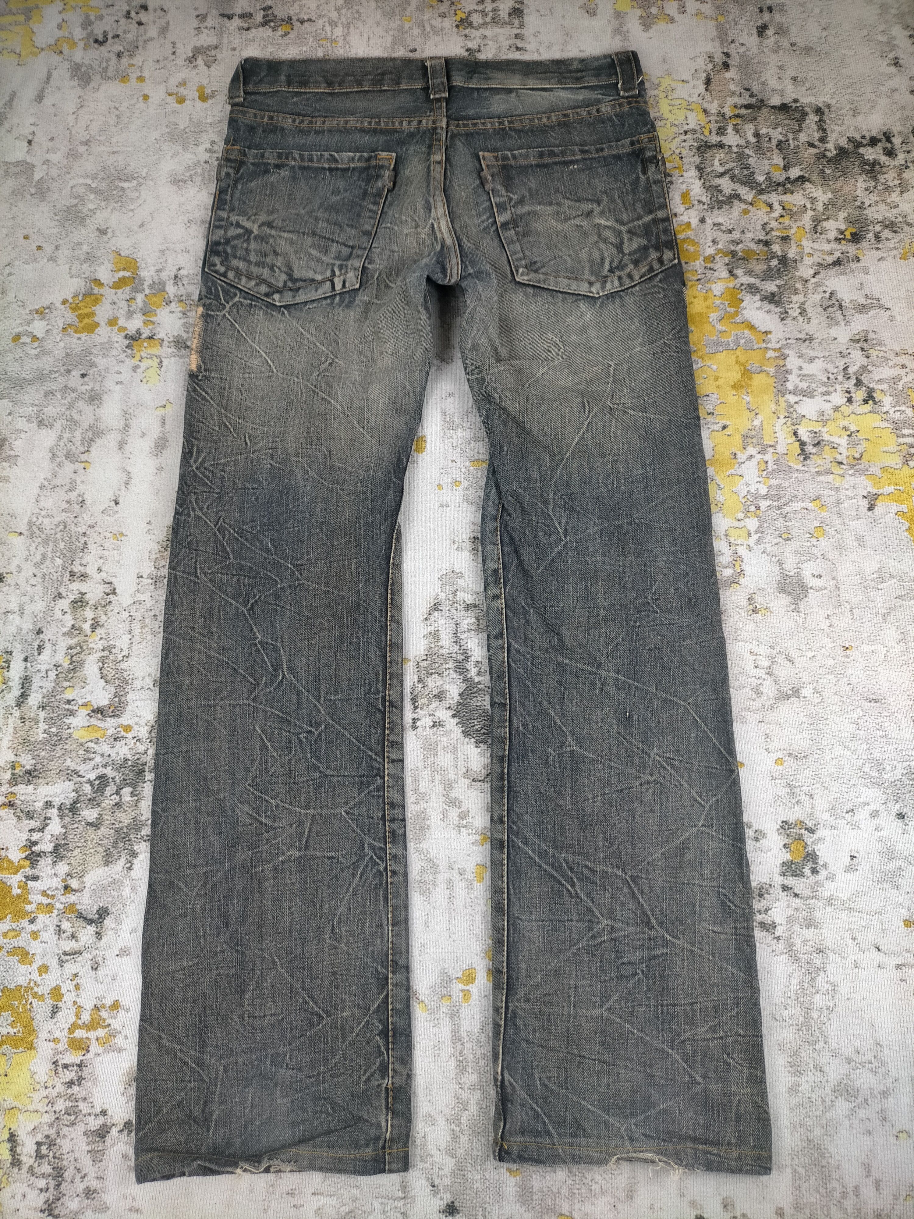 Tornado Mart 🔥Rare Vintage 90s Kui Distressed Ripped Size US 30 / EU 46 - 2 Thumbnail