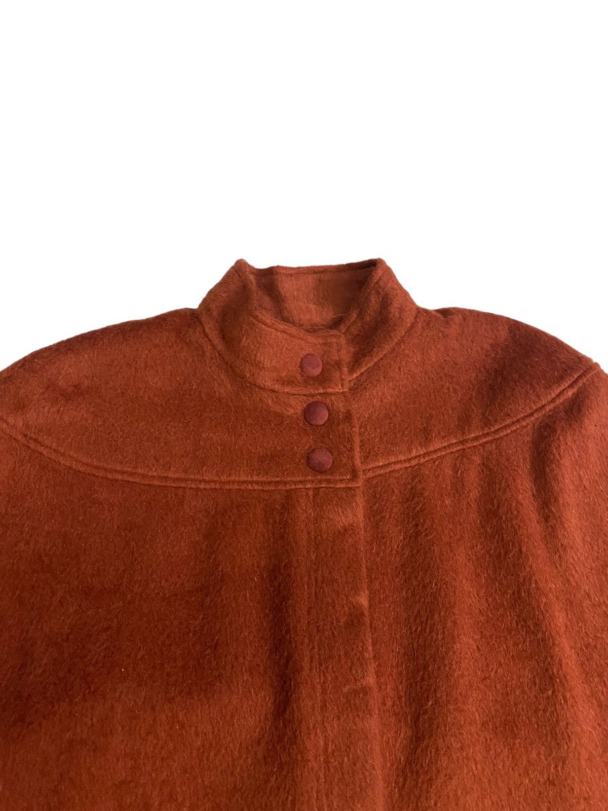 Thierry Mugler Thierry Mugler wool Alpaca cloak cape Size US M / EU 48-50 / 2 - 10 Thumbnail