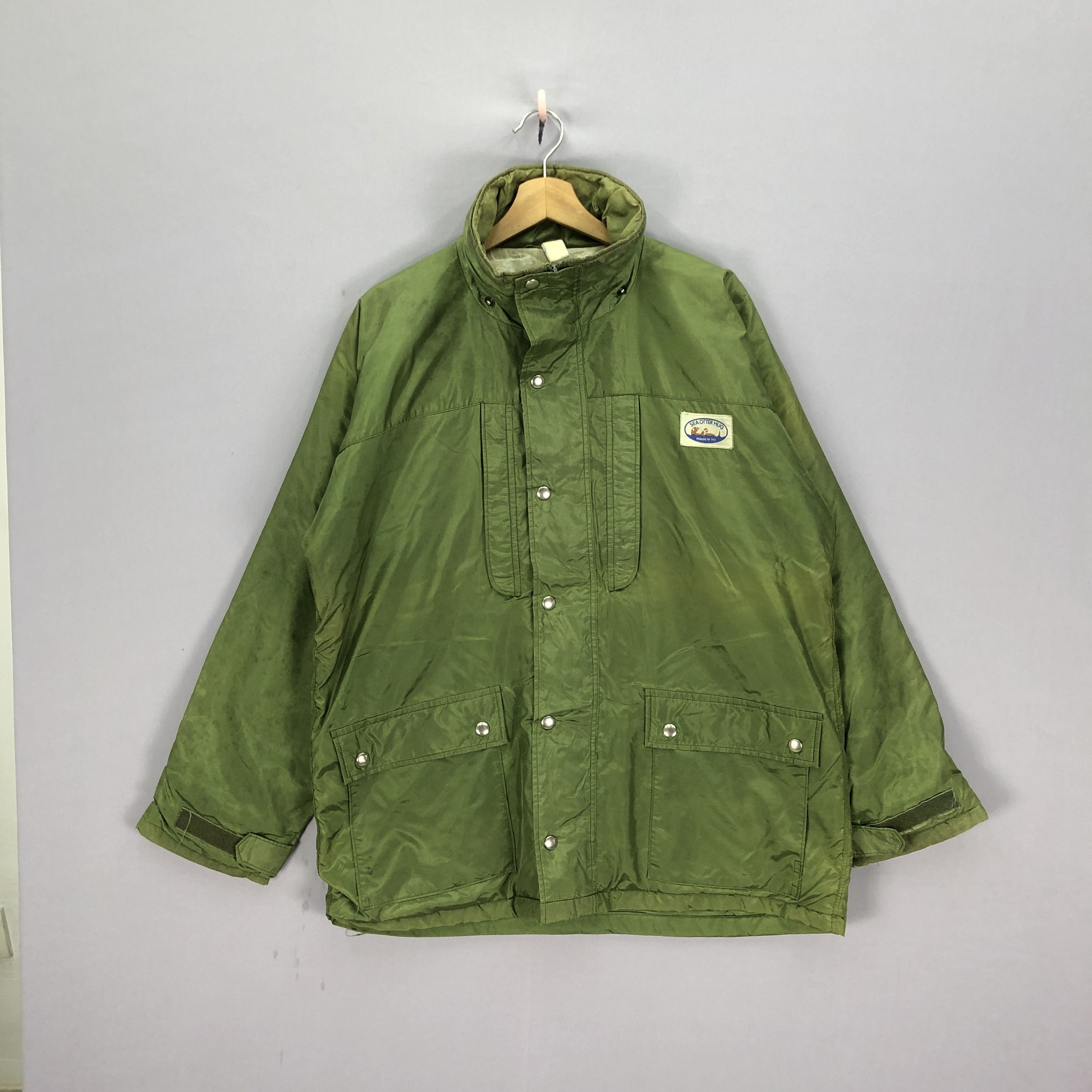Vintage Vintage Sea Otter Hug Jacket Large Windbreaker Jacket Size US L / EU 52-54 / 3 - 1 Thumbnail