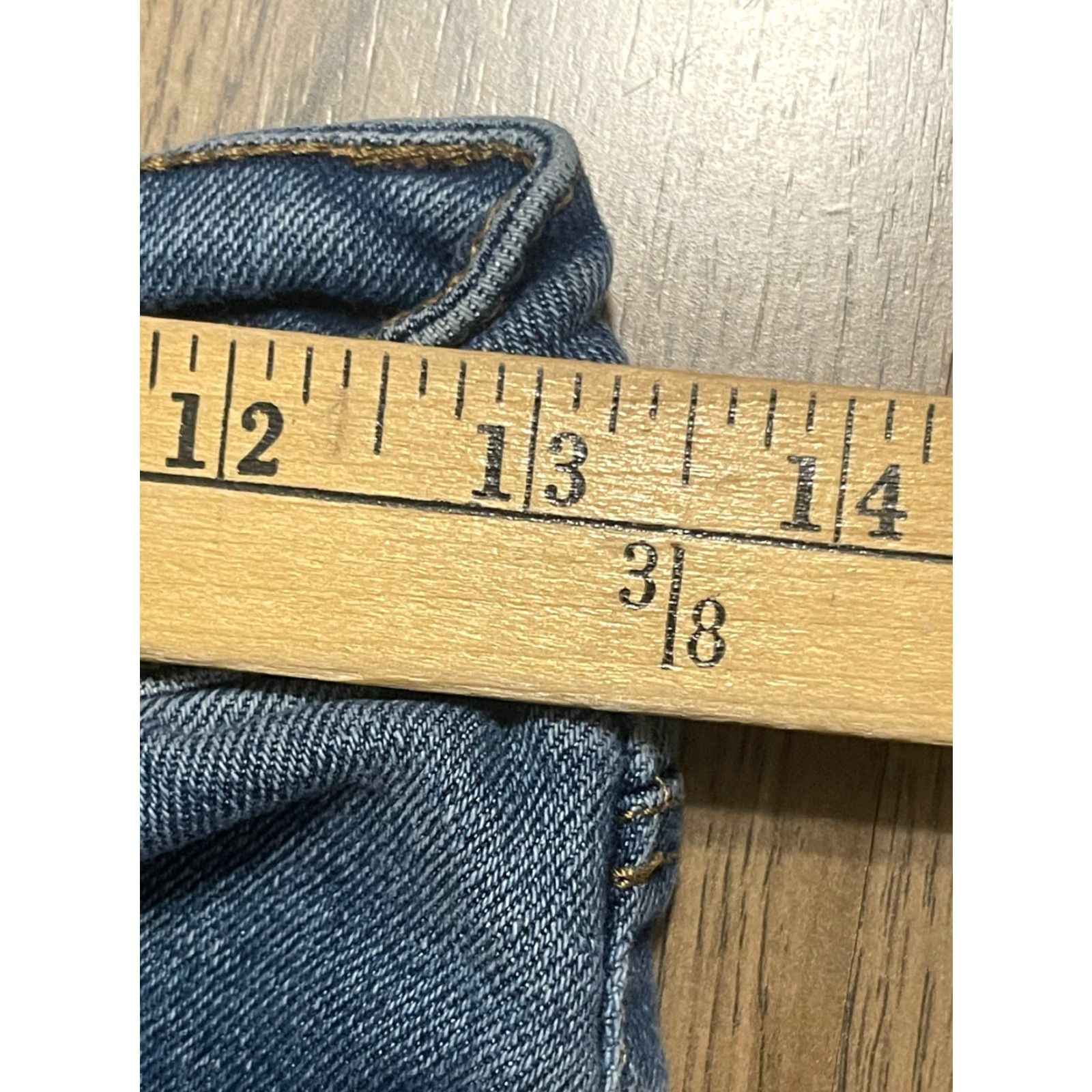 Vintage No Boundaries Jeans Women's 7 Blue Denim High Rise Skinny Distressed Jeans Womens Size 7 Blue Denim Distressed (Note: ensure 200 chars max) Size 28" / US 6 / IT 42 - 5 Thumbnail