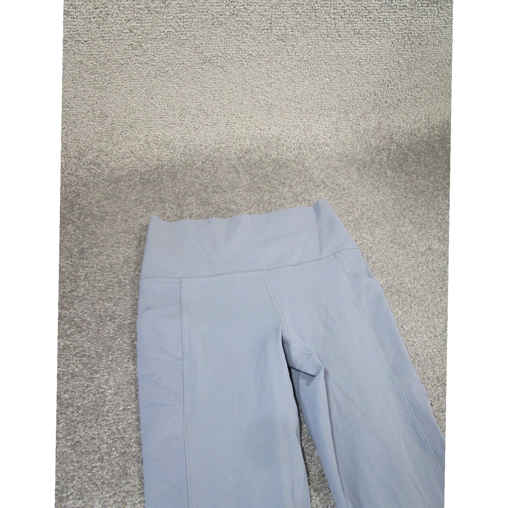 Athleta Athleta Womens Small Blue Yoga Leggings 7/8 Salutation Stash Pocket II Cropped Athleisure Size 28" / US 6 / IT 42 - 3 Thumbnail