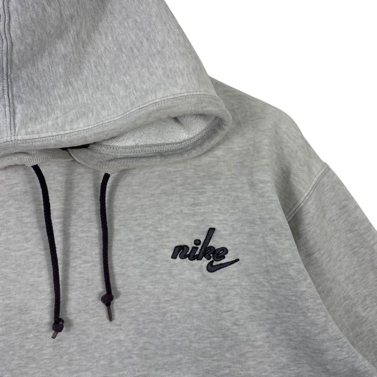 Nike × Vintage Vintage 90's NIKE Small Logo Distressed Women Hooded Sweater Size S / US 4 / IT 40 - 3 Thumbnail