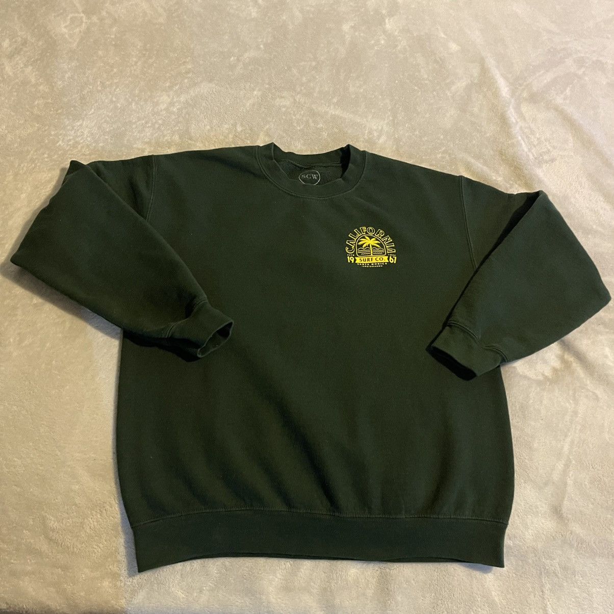 Other California Sweater Men Medium Green Surfboards Santa Monica Size US M / EU 48-50 / 2 - 2 Thumbnail