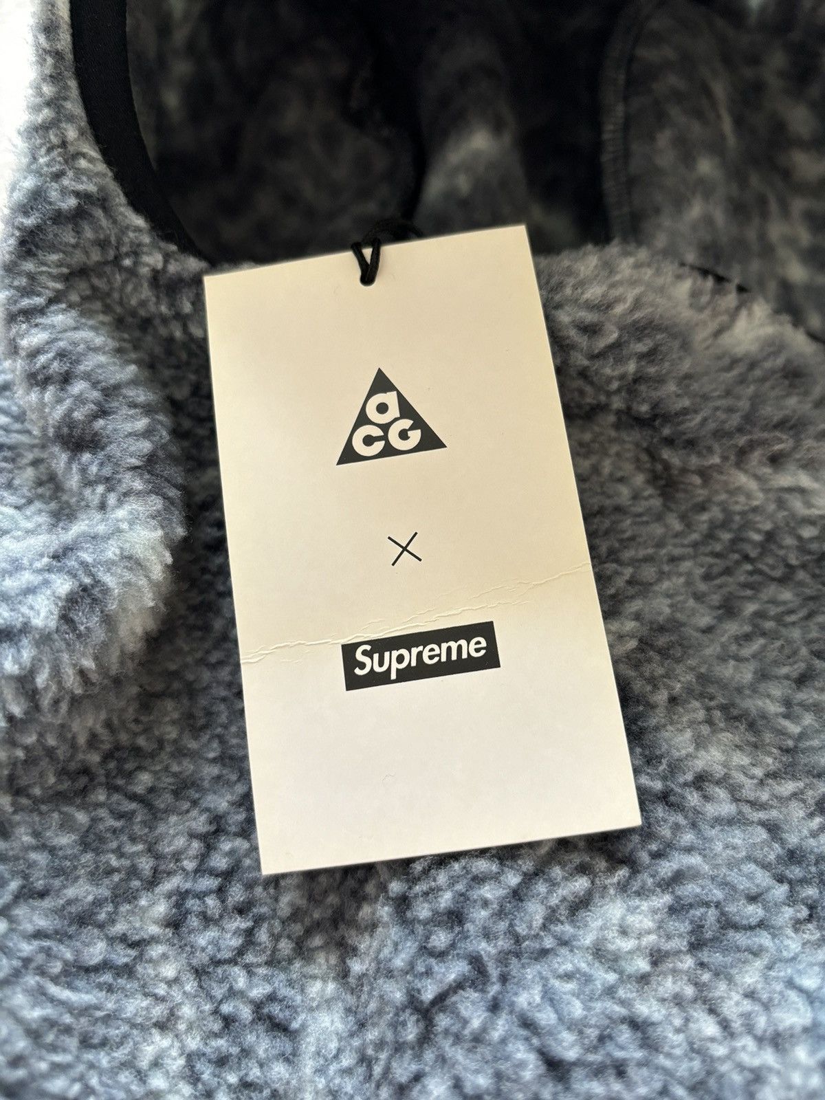 Nike ACG × Supreme Nike ACG x Supreme fleece pullover mint snakeskin ninja Size US L / EU 52-54 / 3 - 4 Thumbnail