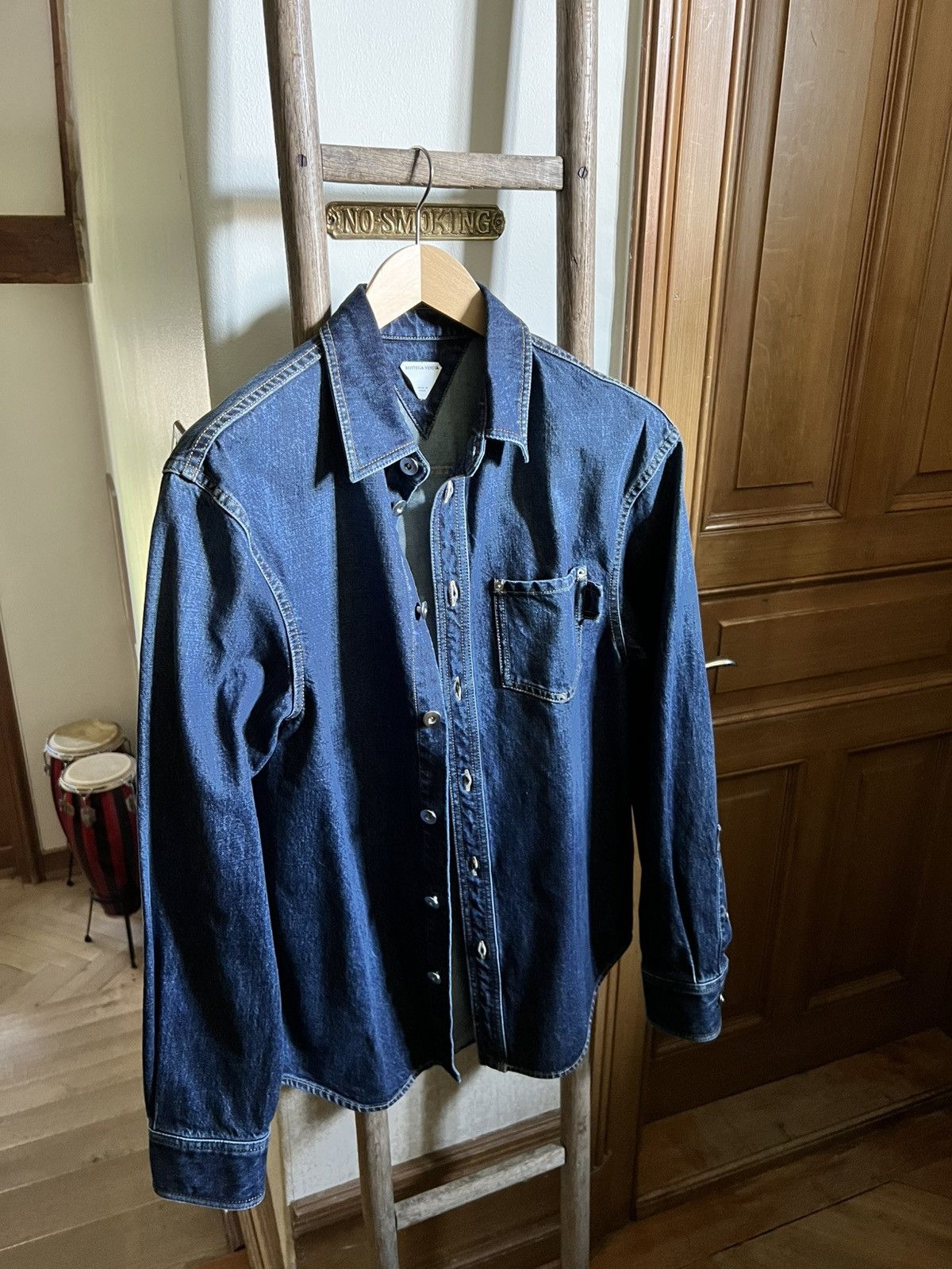 Bottega Veneta Bottega Veneta Denim Shirt Size US M / EU 48-50 / 2 - 1 Thumbnail