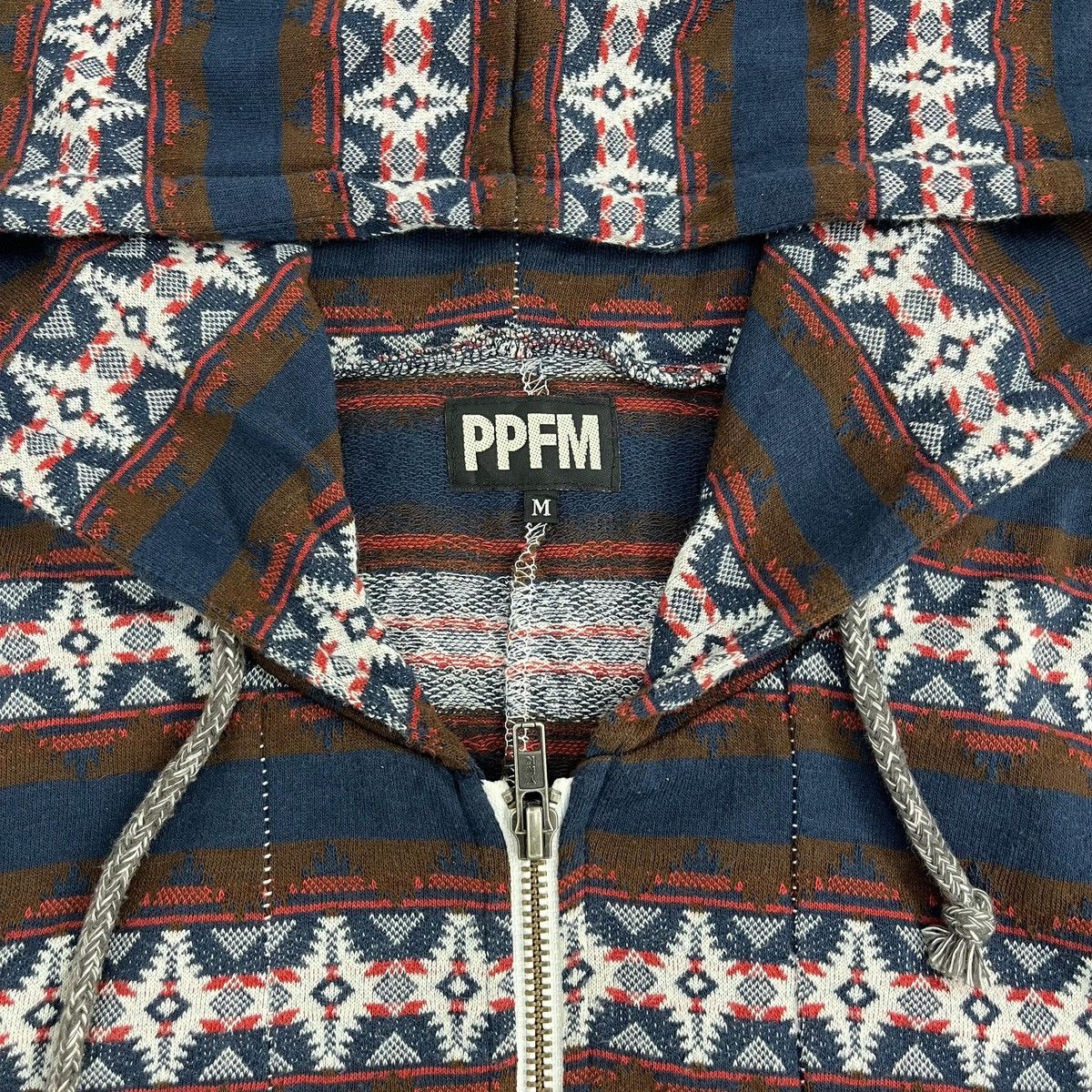 PPFM 2000s ARCHIVE PPFM NAVAJO HOODIE Size US M / EU 48-50 / 2 - 9 Thumbnail