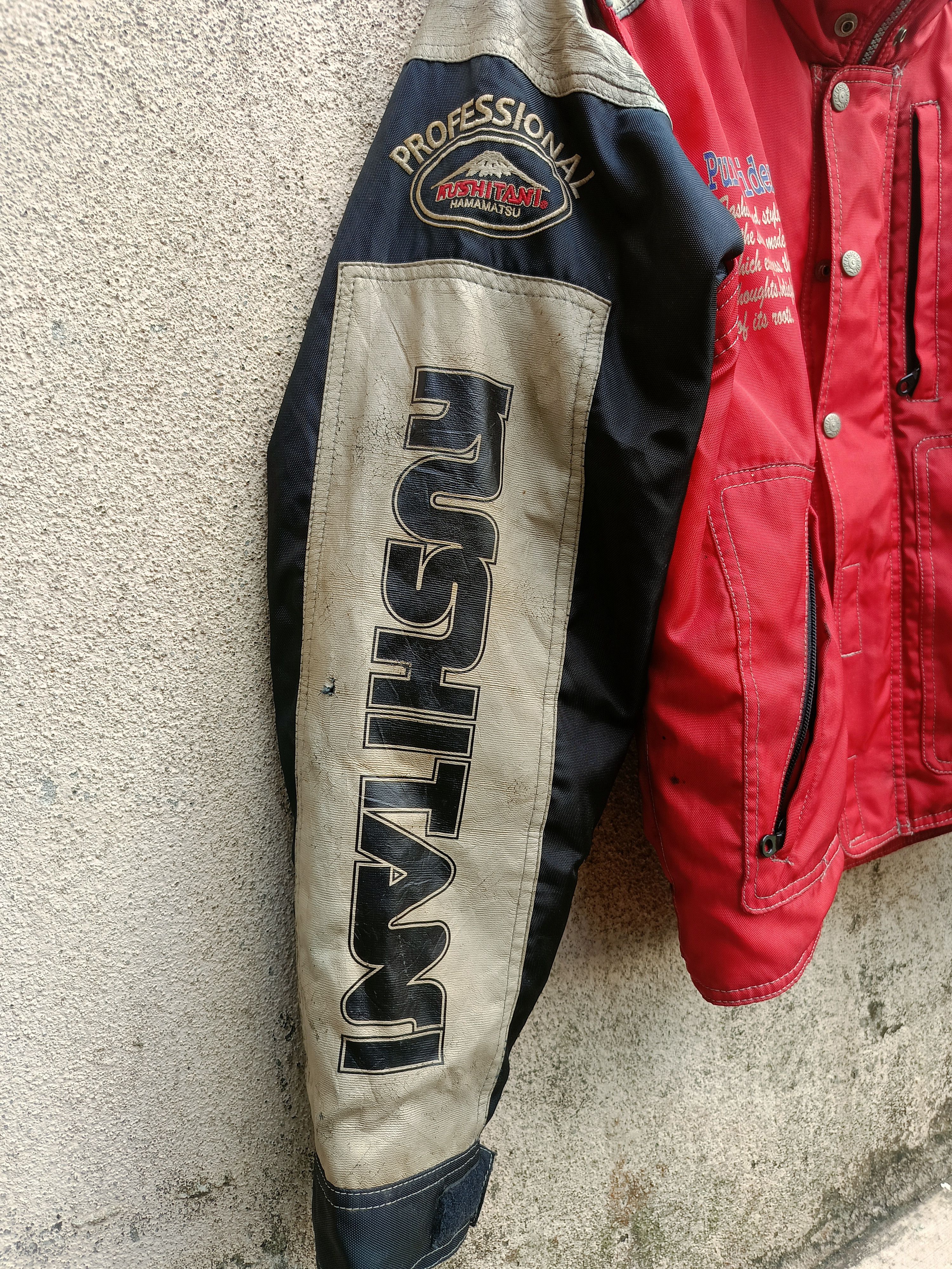 Japanese Brand VINTAGE 90's KUSHITANI RACING MOTORCYCLE JACKET Size US XL / EU 56 / 4 - 6 Thumbnail