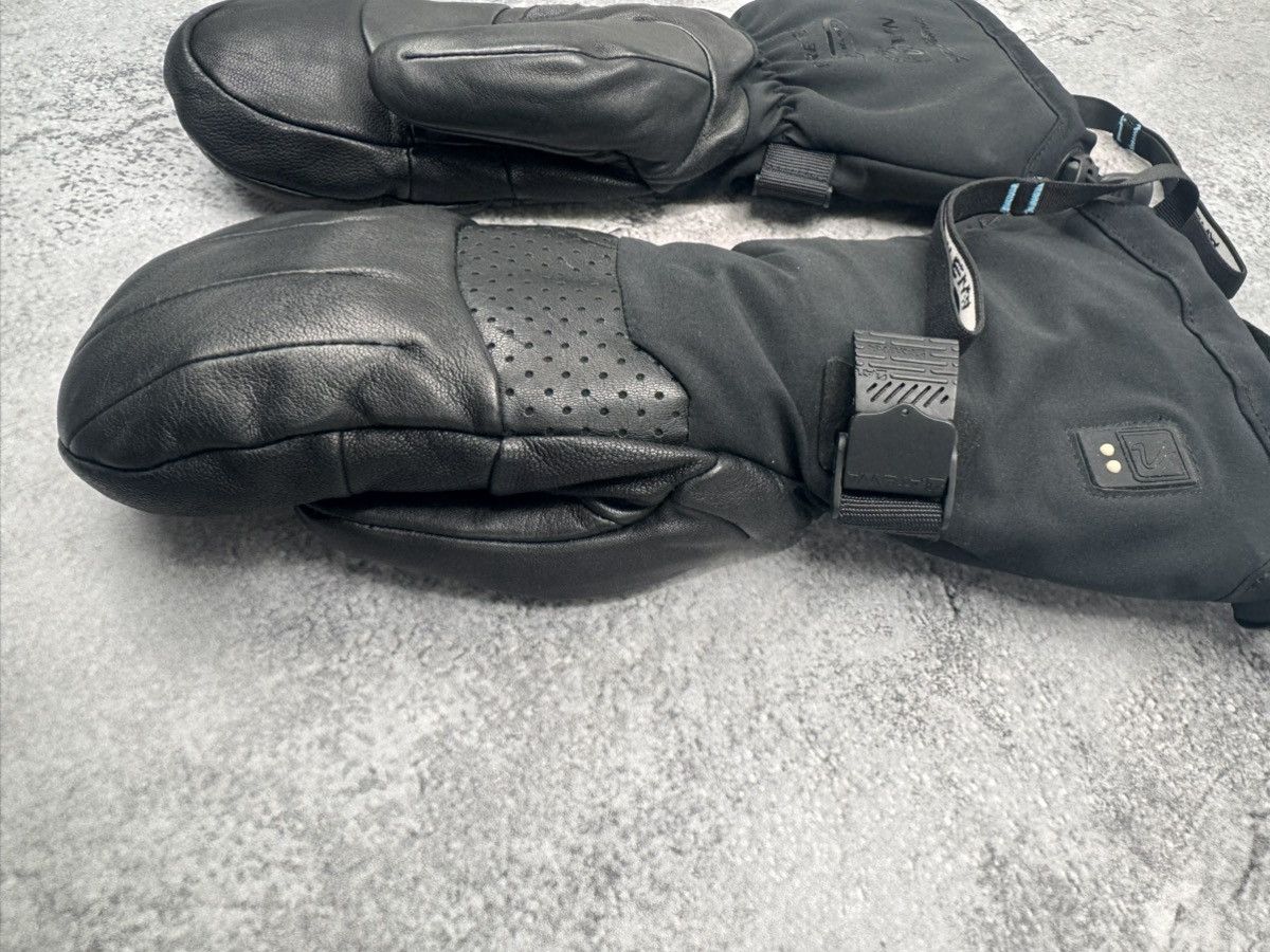 Other Atewa Gore-Tex Leather Ski Mittens Black Size S/M Size ONE SIZE - 7 Thumbnail