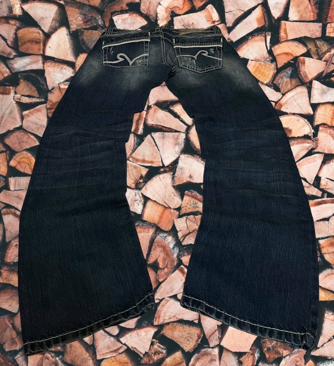Japanese Brand × Vintage IfSixWasNine japanese Y2K Kapital style baggy jeans Size US 30 / EU 46 - 5 Thumbnail