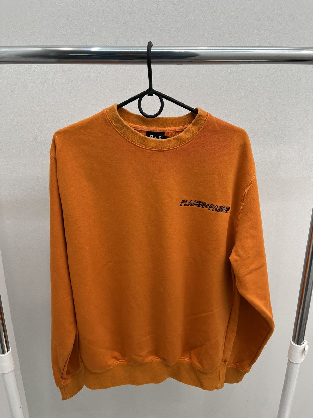 Places + Faces Places + Faces Cross Back Embroidered Cotton Sweatshirt Size US M / EU 48-50 / 2 - 1 Thumbnail